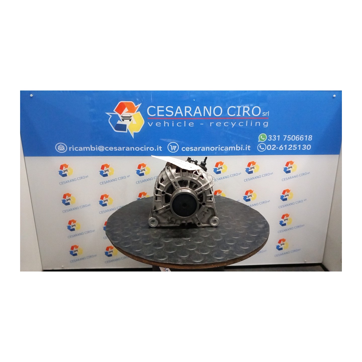 ALTERNATORE 120AMP ROTAZ. 093 VOLVO V50 (02/04-12/12) D4162T 36001116