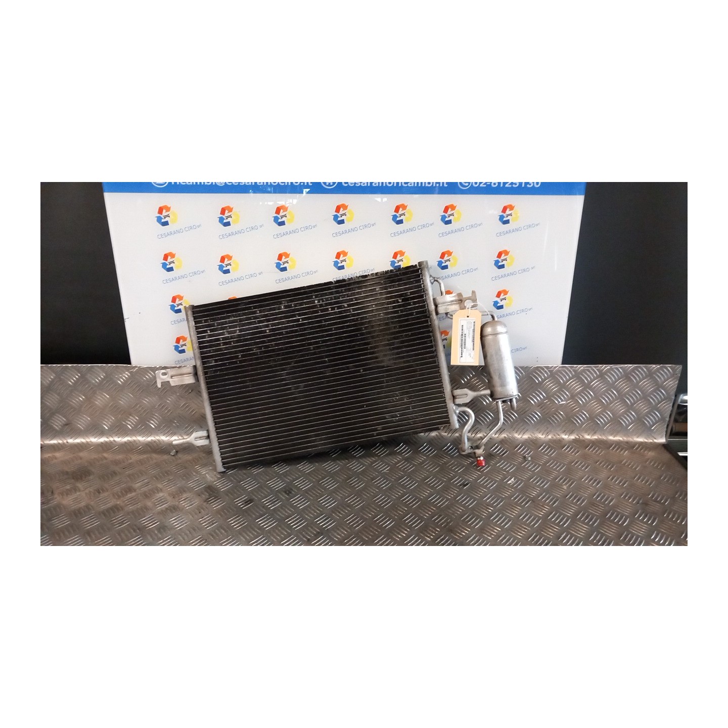 CONDENSATORE CON DEUMIDIFICATORE 094 OPEL MERIVA (X03) (03/03-12/10) Z14XEP 13128931
