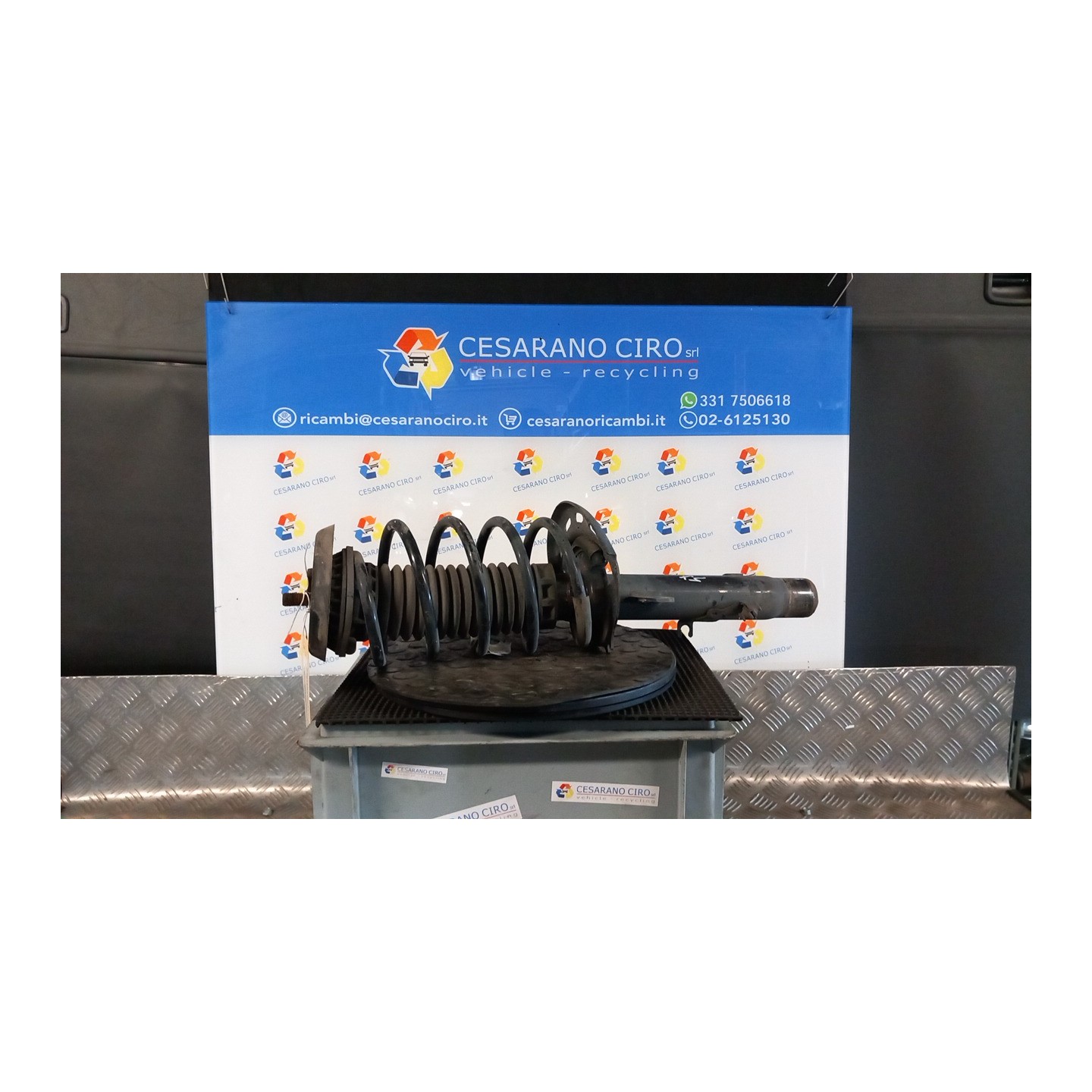 AMMORTIZZATORE ANT. C/COLLEG.SUOLO LEGGE 1 SX. 126 PEUGEOT 2008 (04/16-06/20-) HM01 9820325880
