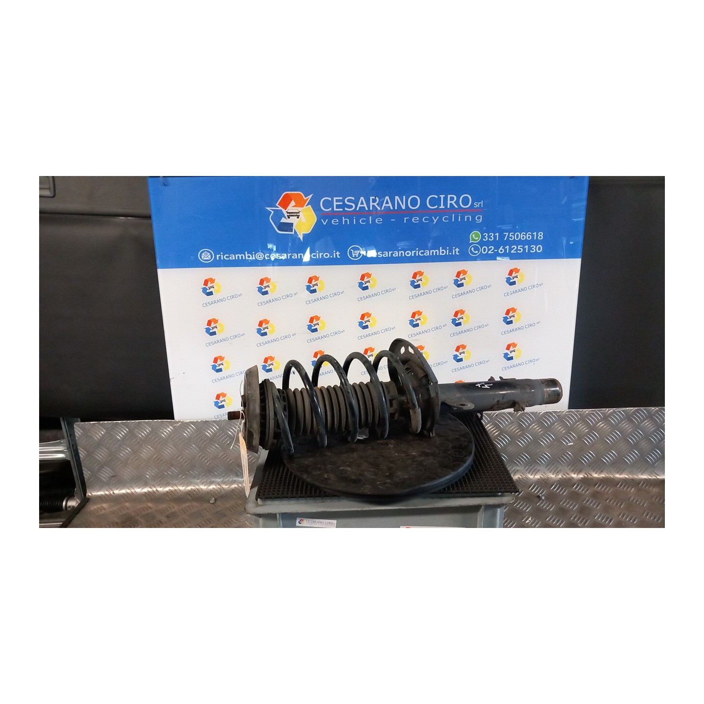 AMMORTIZZATORE ANT. C/COLLEG.SUOLO LEGGE 1 SX. 126 PEUGEOT 2008 (04/16-06/20-) HM01 9820325880