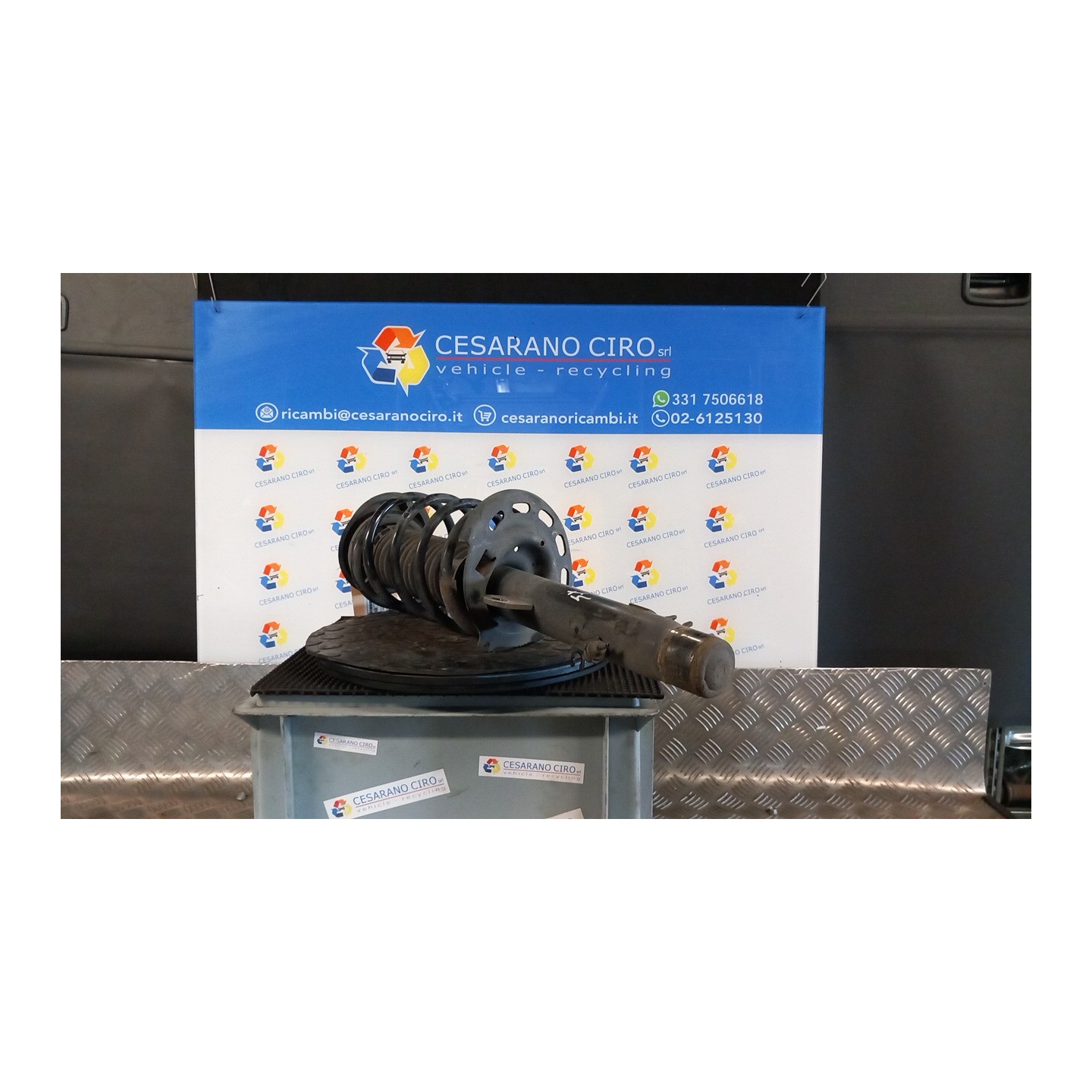 AMMORTIZZATORE ANT. C/COLLEG.SUOLO LEGGE 1 SX. 126 PEUGEOT 2008 (04/16-06/20-) HM01 9820325880