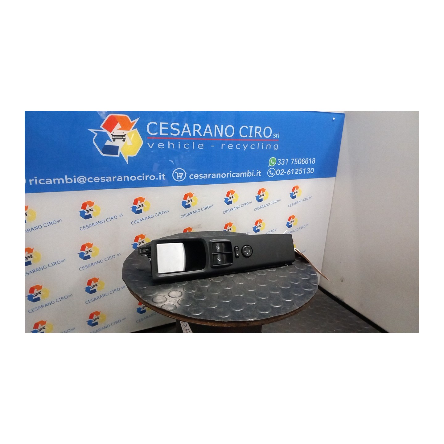 BLOCCO COMANDO ALZACRISTALLI 092 FIAT IDEA (2S) (10/03-12/10) 843A1000 NB3923006053001