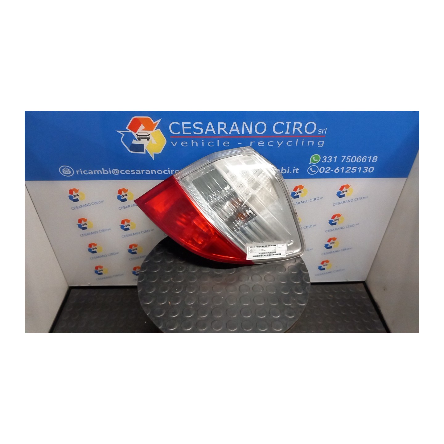 FANALE POST. DX. 068 HONDA JAZZ 2A SERIE (10/08-) L12B2 33500TF0J01