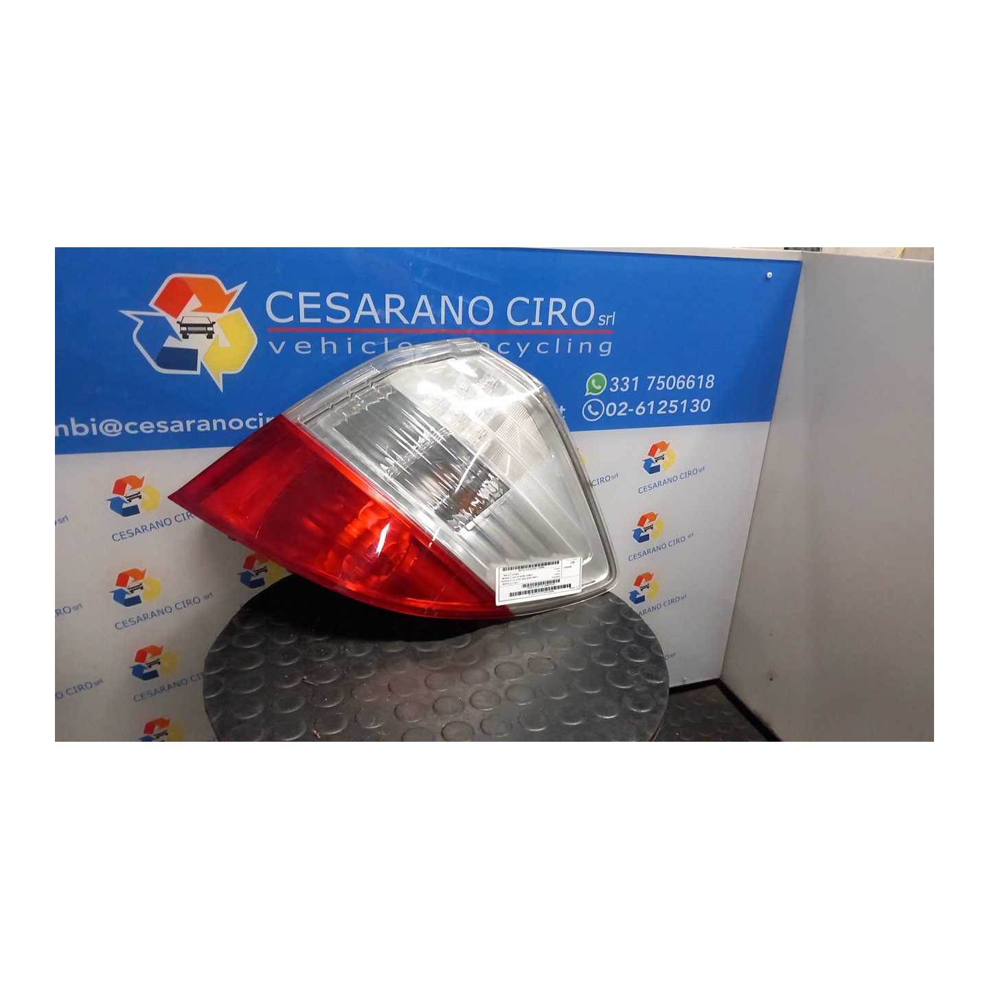 FANALE POST. DX. 068 HONDA JAZZ 2A SERIE (10/08-) L12B2 33500TF0J01