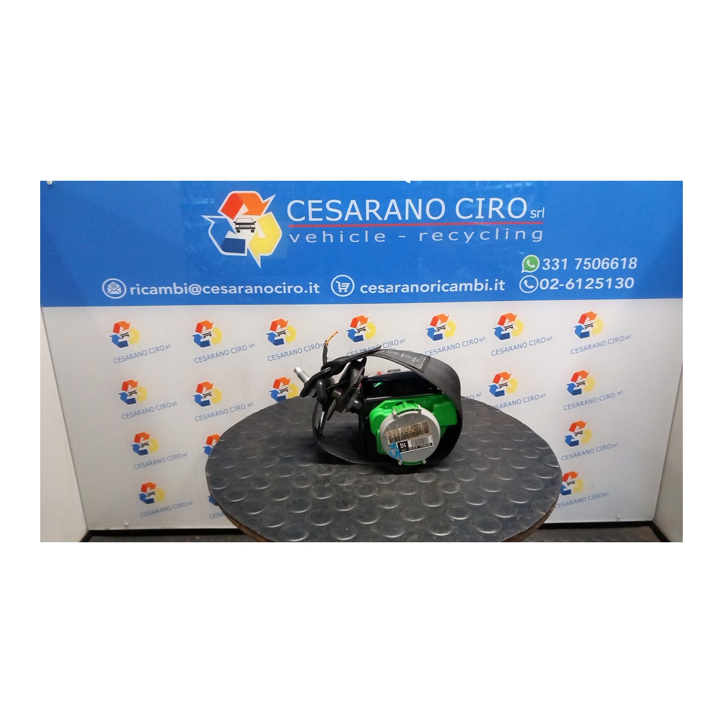 CINTURA DI SICUREZZA ANT. SX. 071 CITROEN C4 (B7) (09/10-04/18) 9HP 98026093XX
