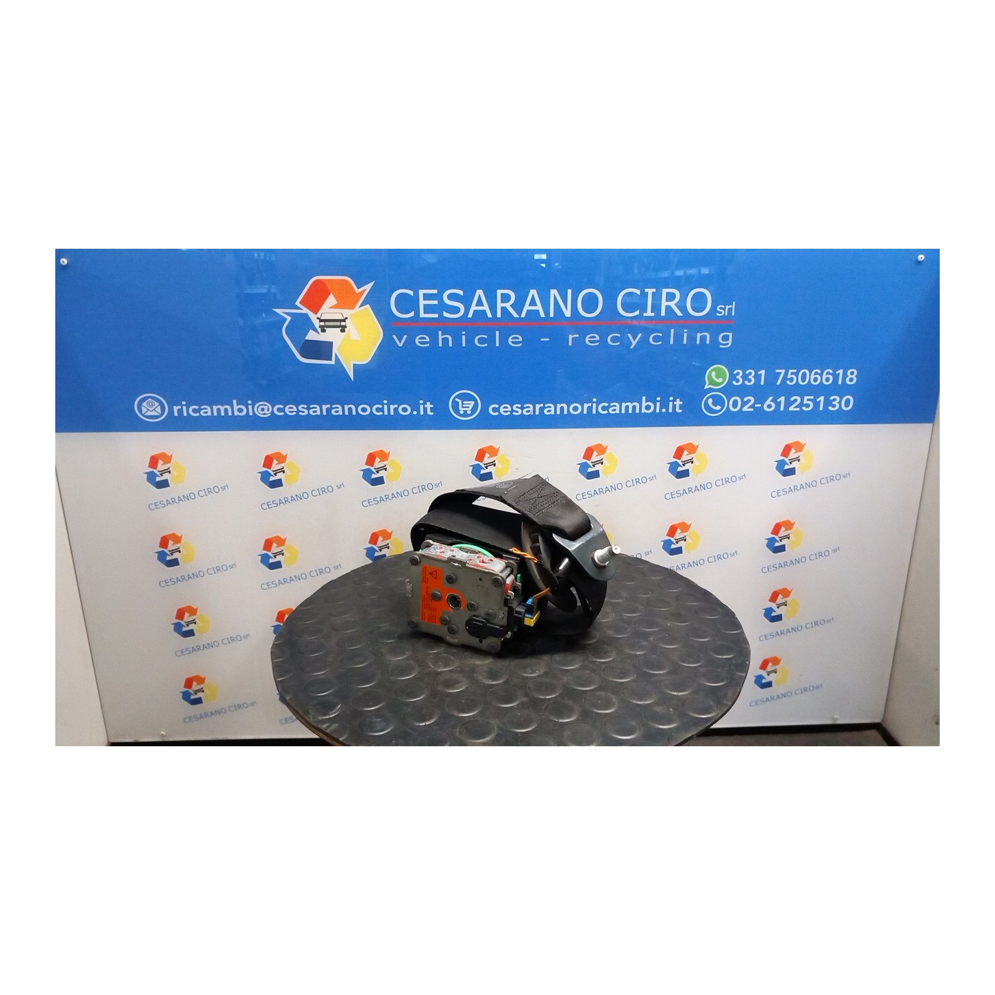 CINTURA DI SICUREZZA ANT. SX. 071 CITROEN C4 (B7) (09/10-04/18) 9HP 98026093XX