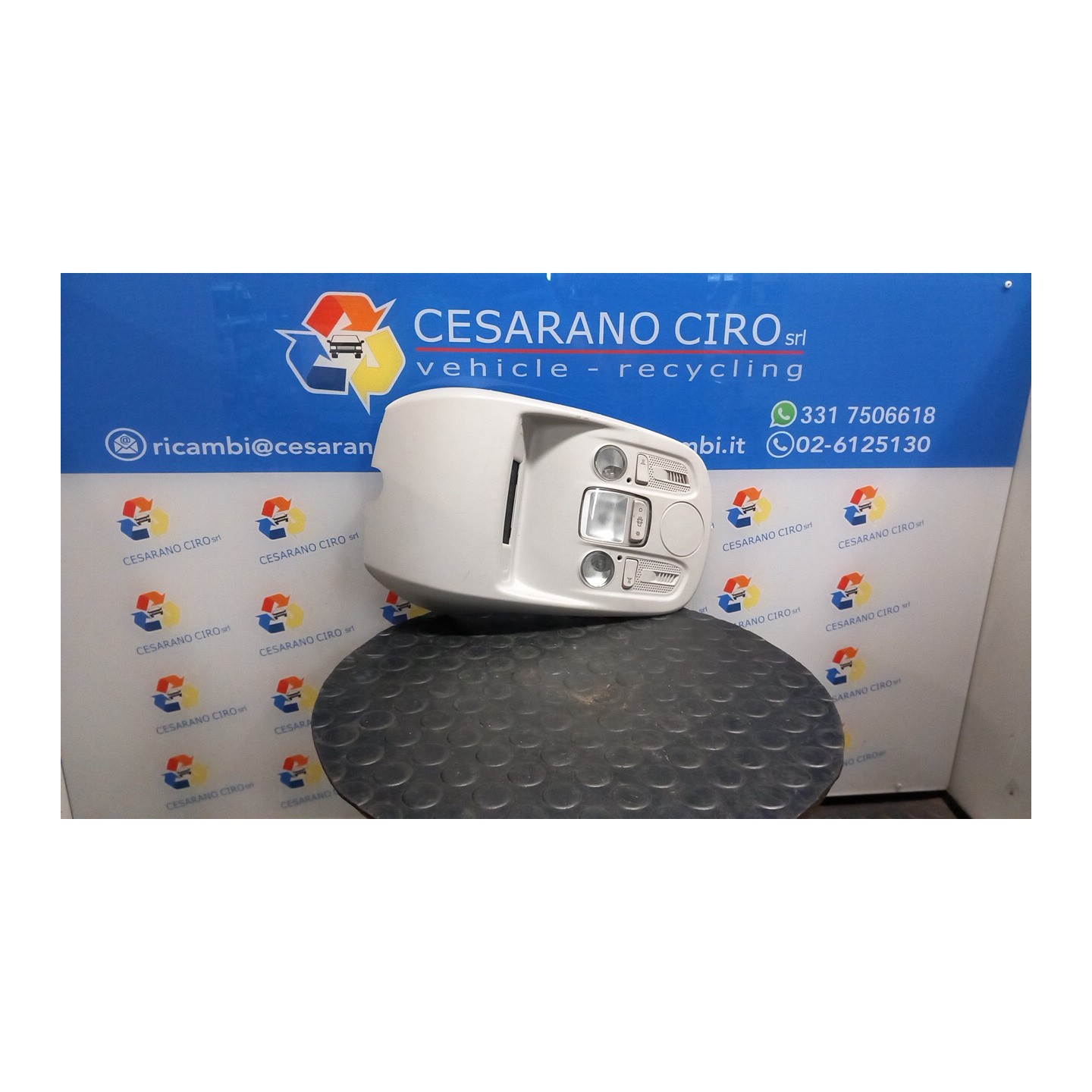 LUCE CORTESIA ANT. TETTO 073 CITROEN C4 (B7) (09/10-04/18) 9HP 6362AS