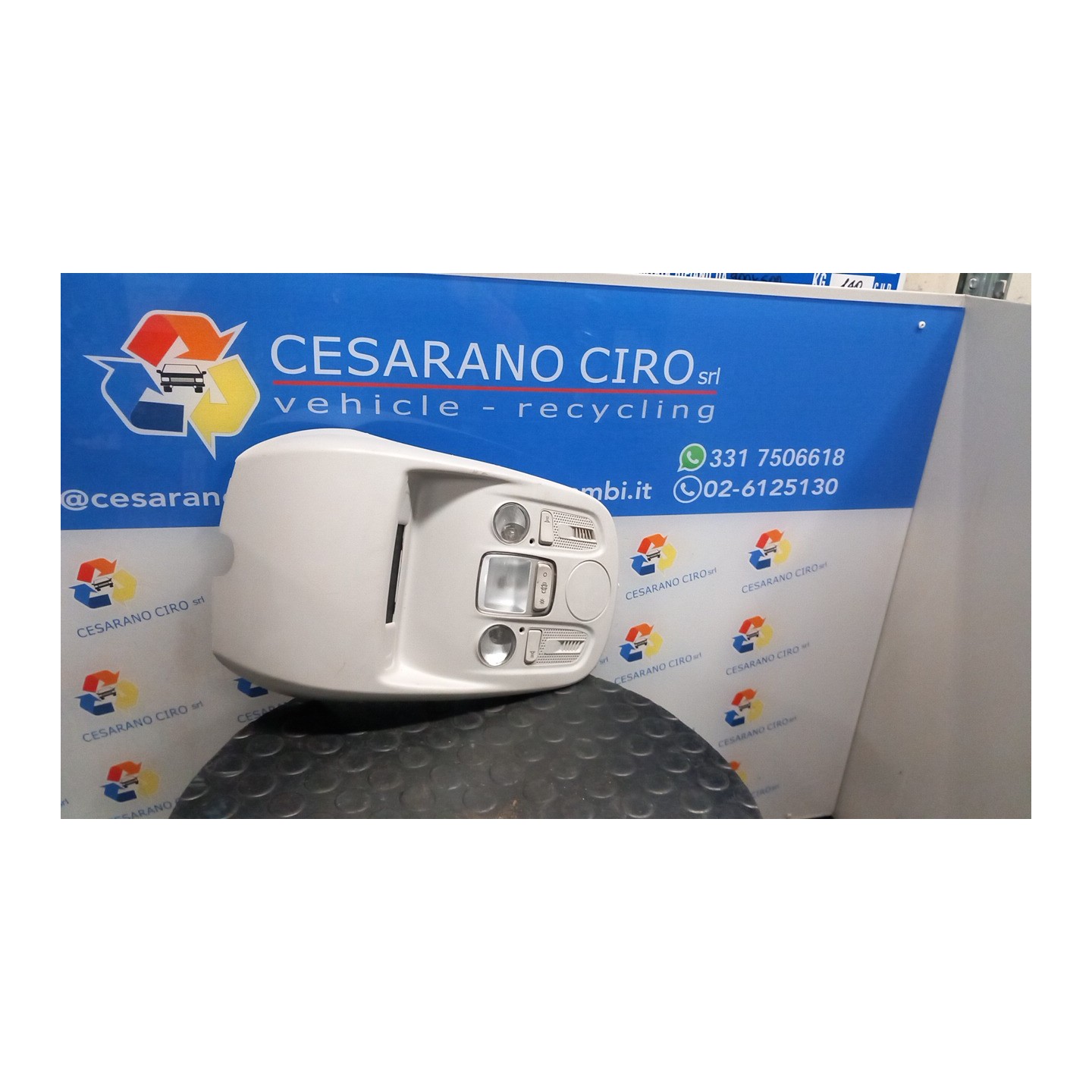 LUCE CORTESIA ANT. TETTO 073 CITROEN C4 (B7) (09/10-04/18) 9HP 6362AS