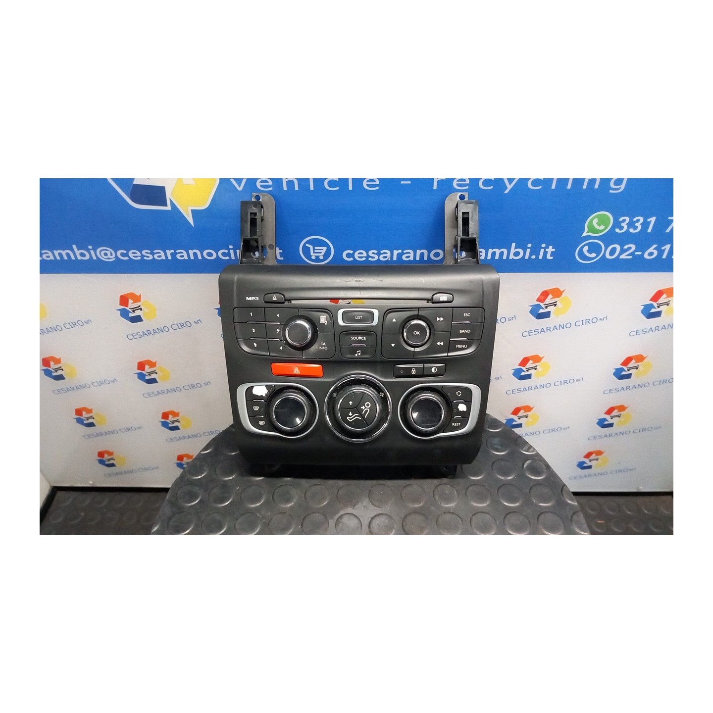 BLOCCO COMANDO CLIMATIZZAZIONE C/A/C 075 CITROEN C4 (B7) (09/10-04/18) 9HP 6452V9