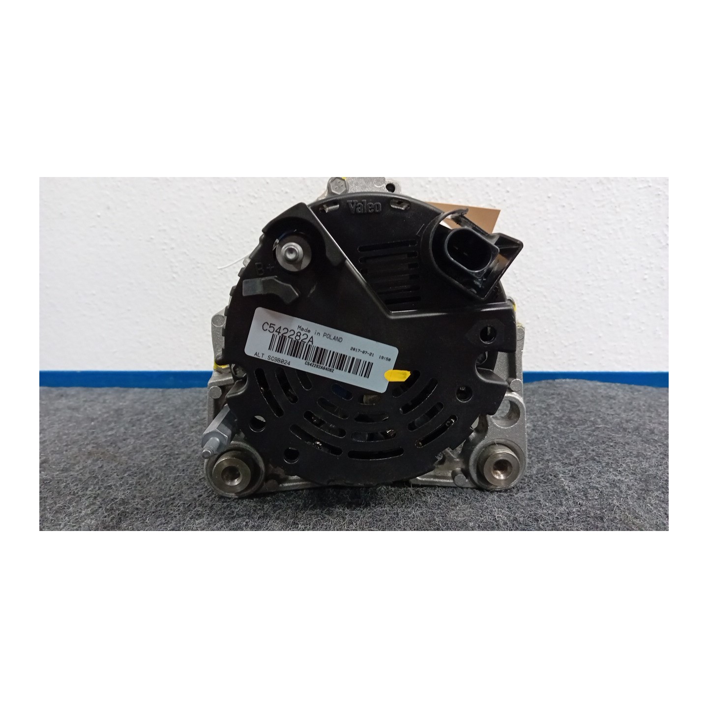 ALTERNATORE VALEO 90 AMP 036 SKODA FABIA (6Y) (01/00-11/07)  037903025T