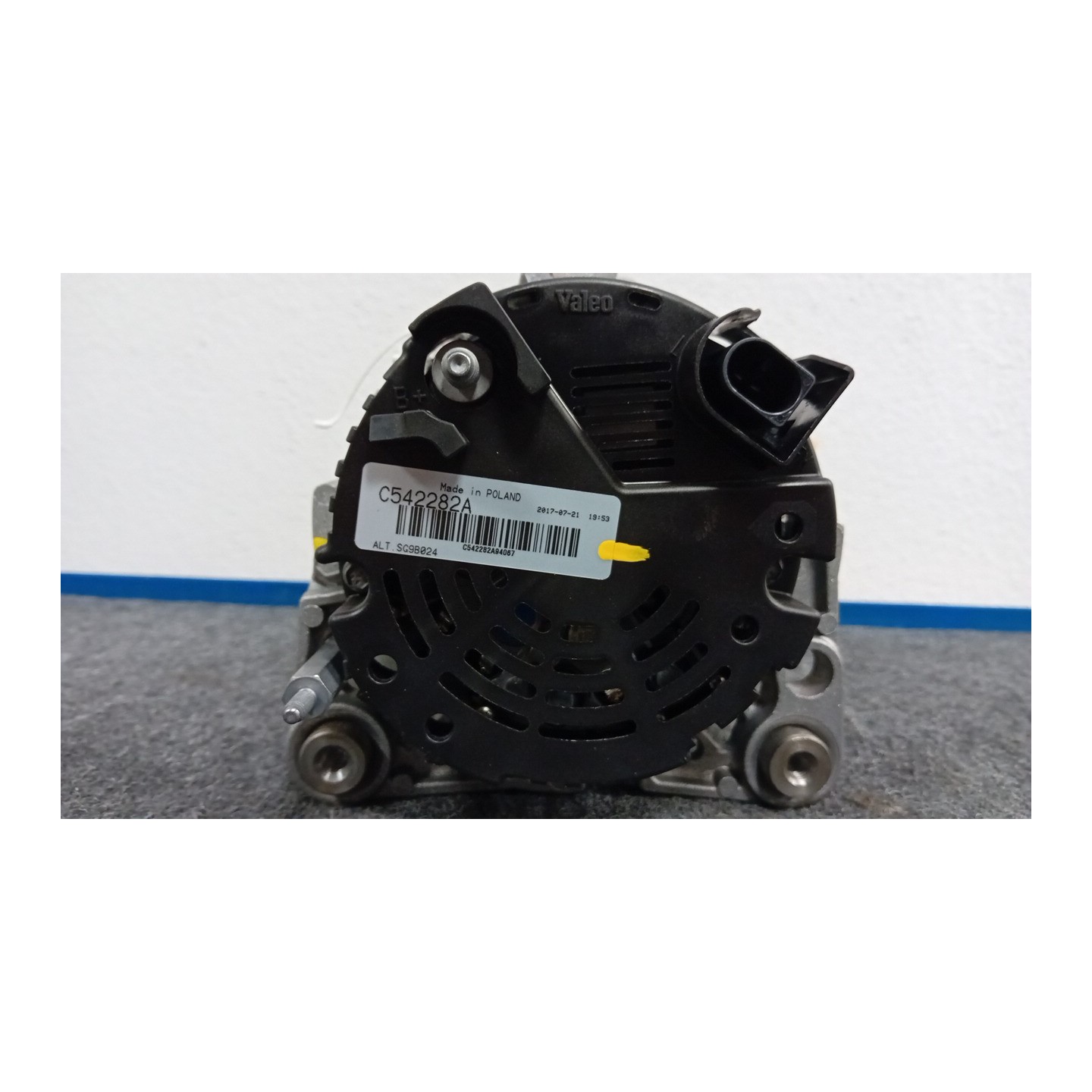ALTERNATORE VALEO 90 AMP 037 SKODA FABIA (6Y) (01/00-11/07)  037903025T