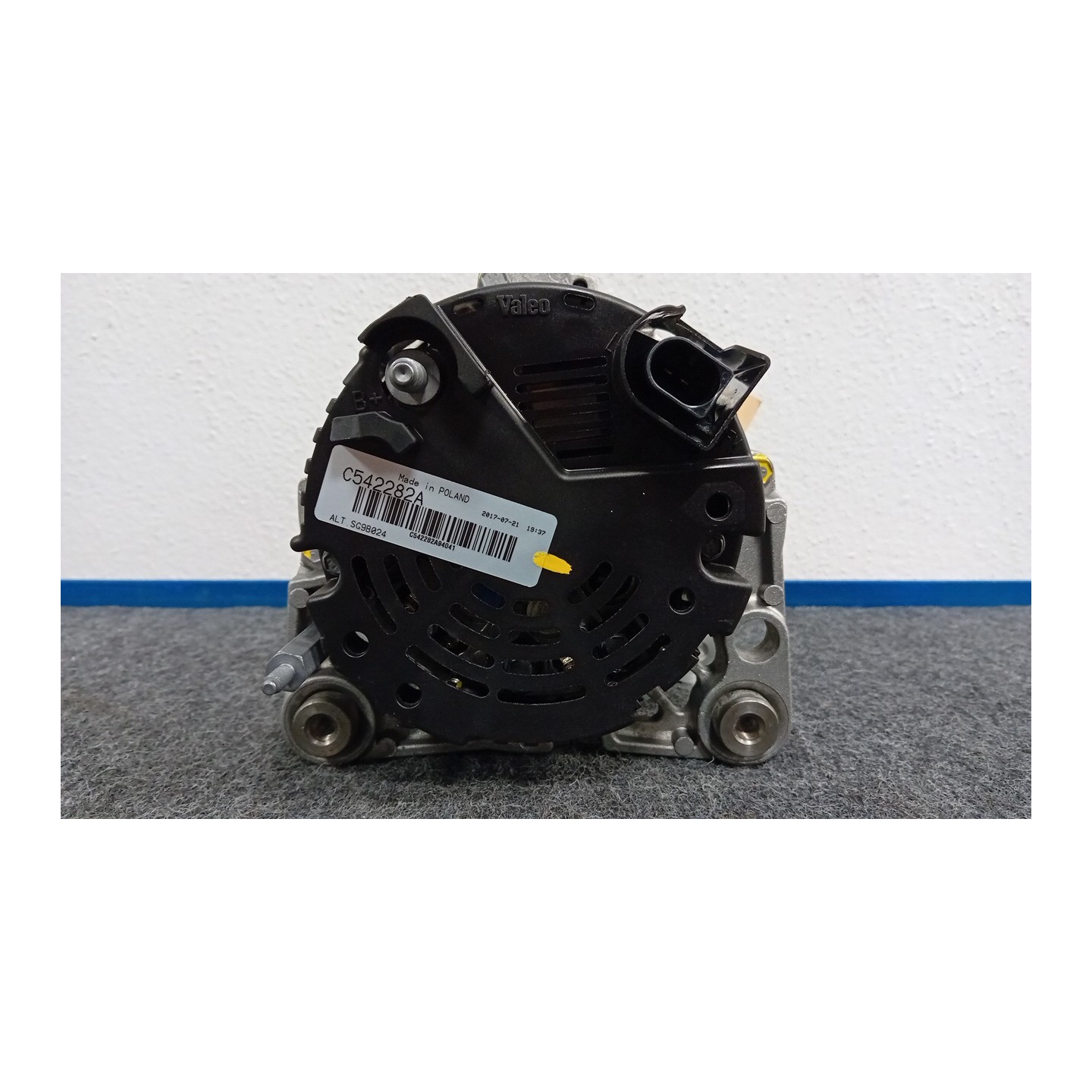 ALTERNATORE VALEO 90 AMP 038 SKODA FABIA (6Y) (01/00-11/07)  037903025T