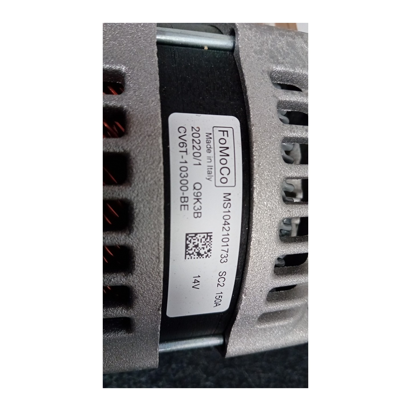 ALTERNATORE 150 AMP C/RISCALDAT.SUPP 057 FORD B-MAX (CB2) (07/12-)  1764816
