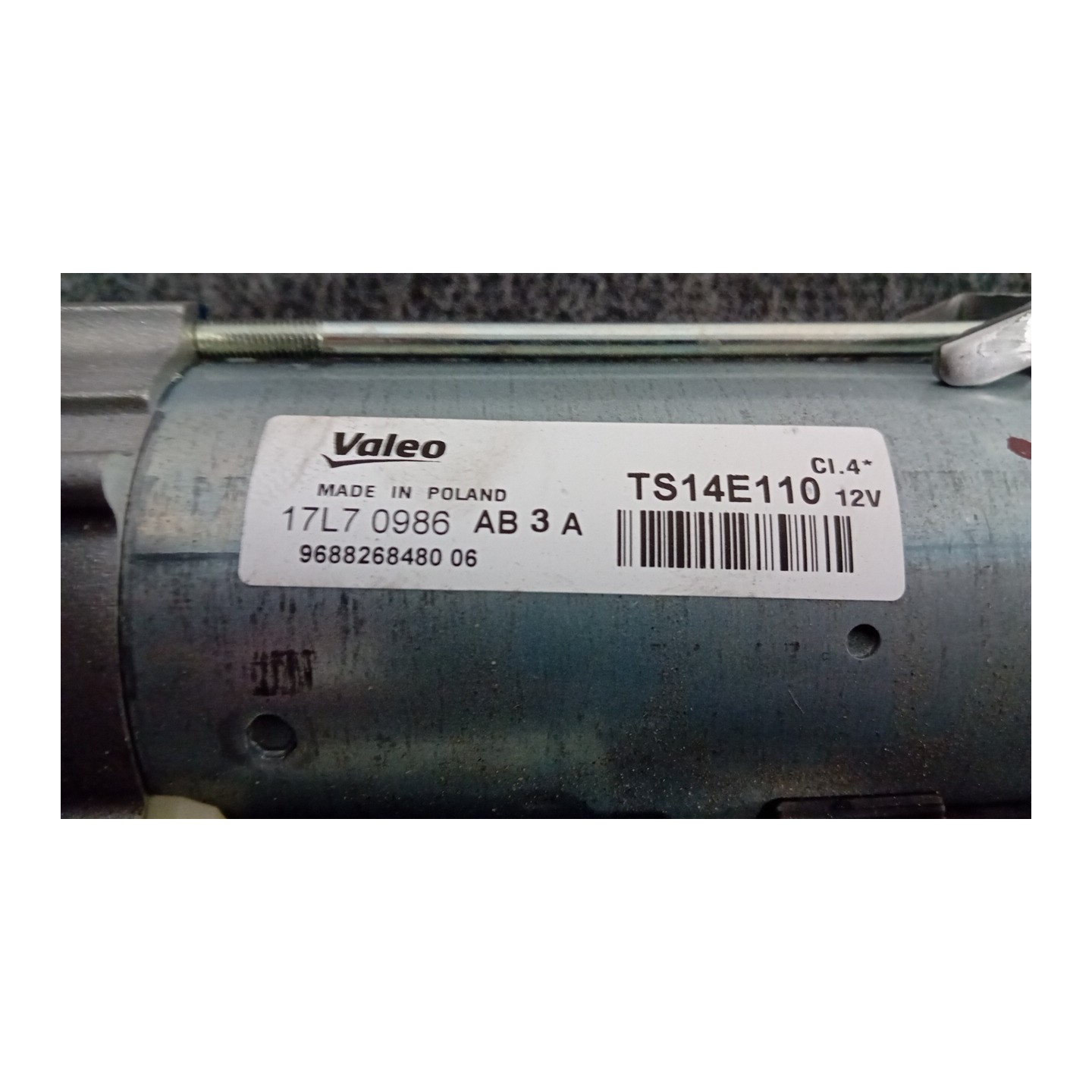 MOTORINO AVVIAMENTO D6RA110 102 FIAT SCUDO (3H) (01/07-12/16-)  9637813680