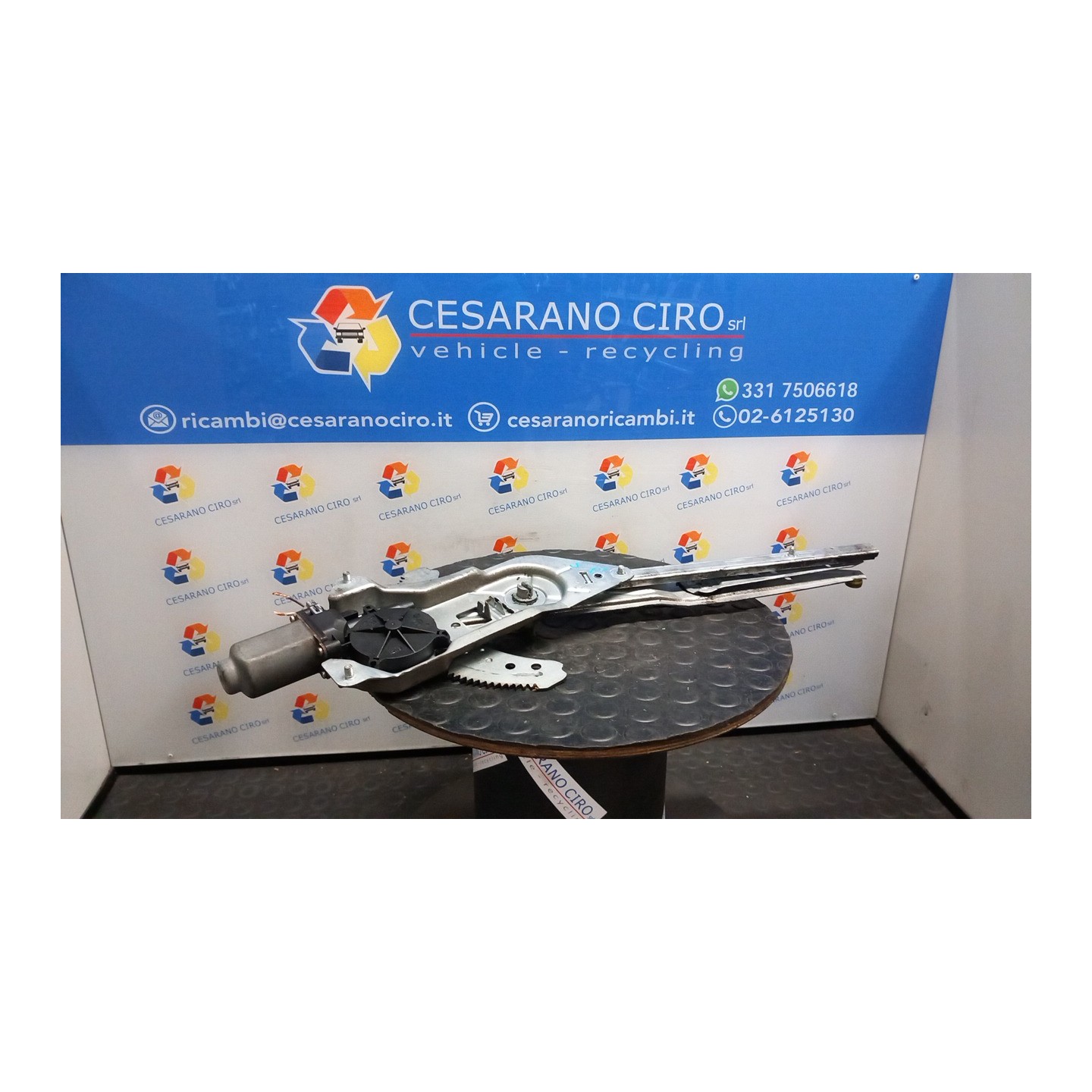 ALZACRISTALLO ELETTR. CON MOTORINO SX 006 RENAULT KANGOO (04/03-03/09) K9KW7 NB0065019045011SX