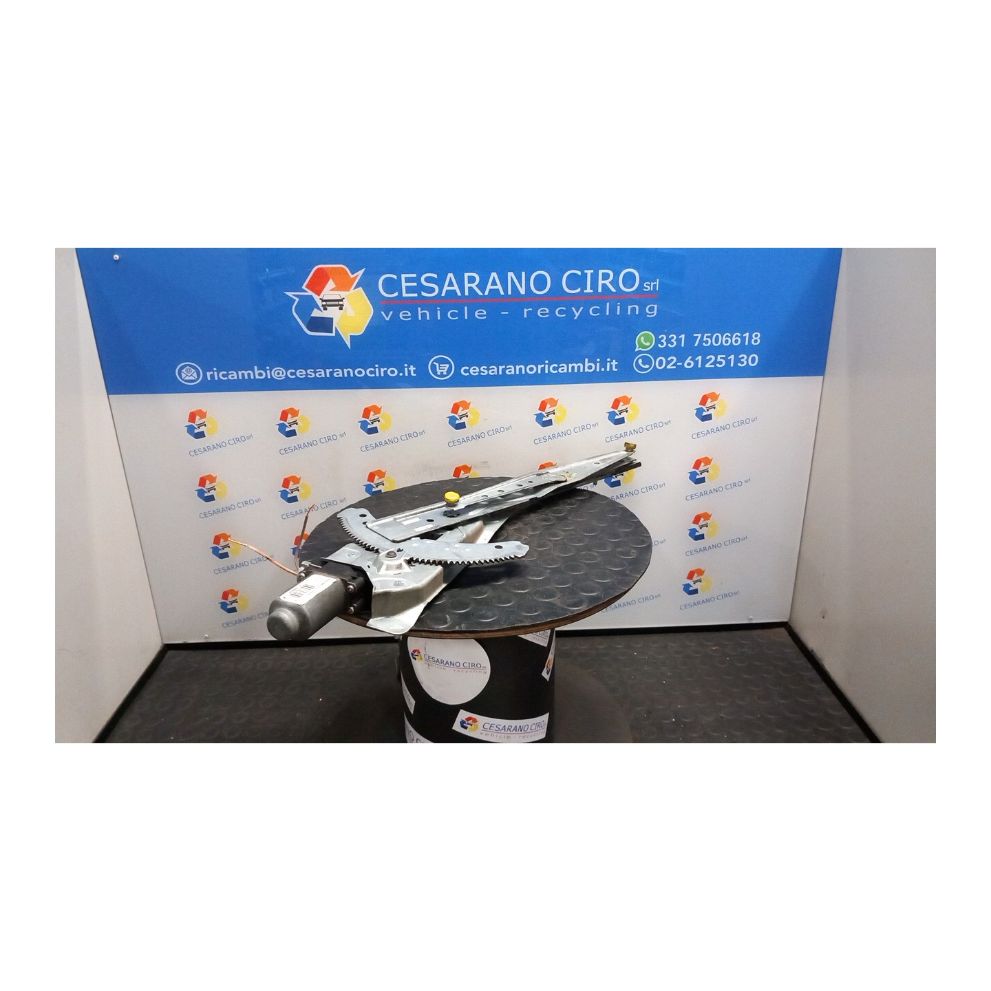 ALZACRISTALLO ELETTR. CON MOTORINO DX 007 RENAULT KANGOO (04/03-03/09) K9KW7 NB0065019045011DX