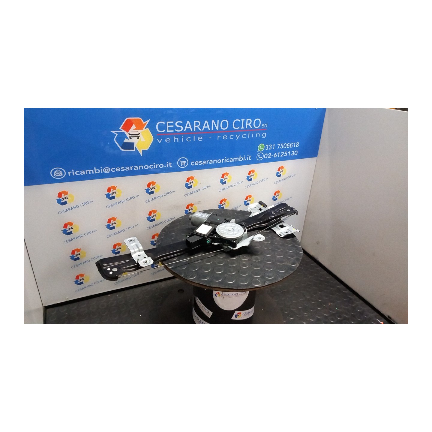 ALZACRISTALLO ELETTR. PORTA ANT. C/MOTORINO SX. 177 OPEL MOKKA (09/12-) A17DTS 95298983