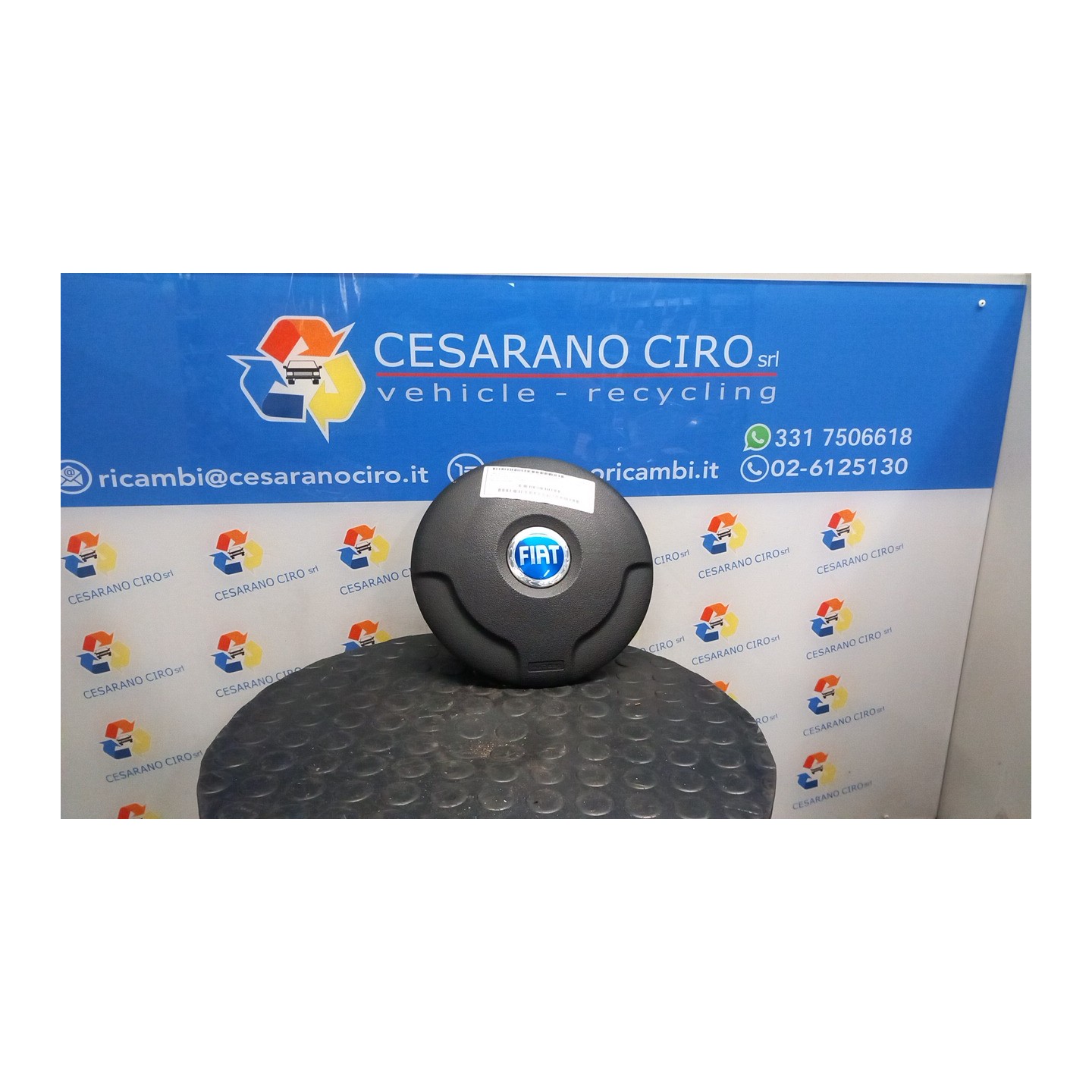 DISPOSITIVO AIRBAG LATO GUIDA 091 FIAT IDEA (2S) (10/03-12/10) 843A1000 735393580