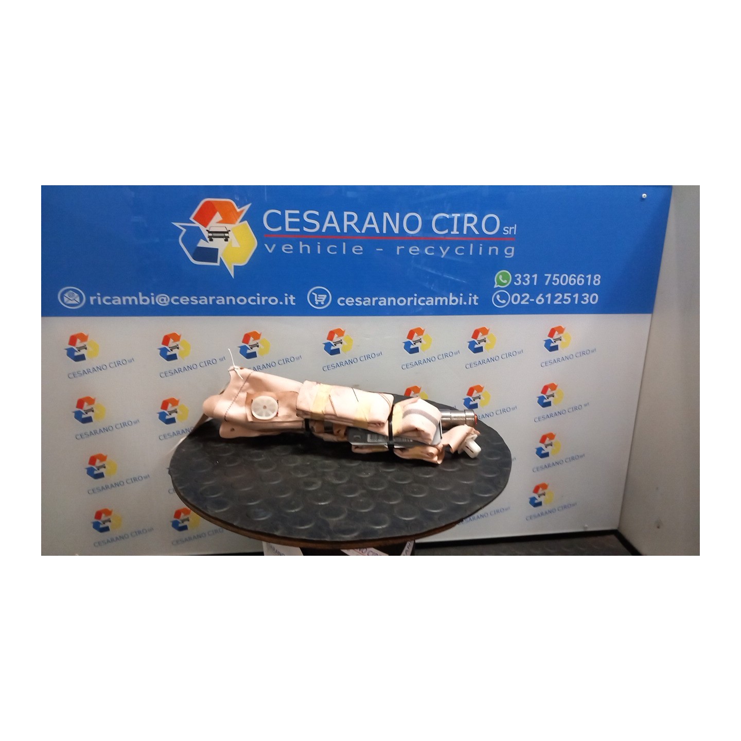 DISPOSITIVO AIRBAG A TENDINA POST. 139 TOYOTA IQ (01/09-12/14) 1KRFE 633A074011