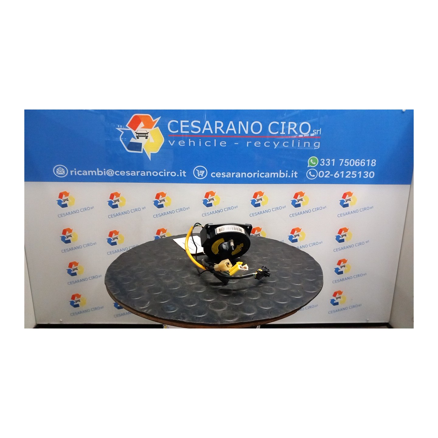 CONTATTO SPIRALIFORME AIRBAG 003 CHEVROLET (DAEWOO) MATIZ (M100) (12/00-02/06) F8CV 96267319