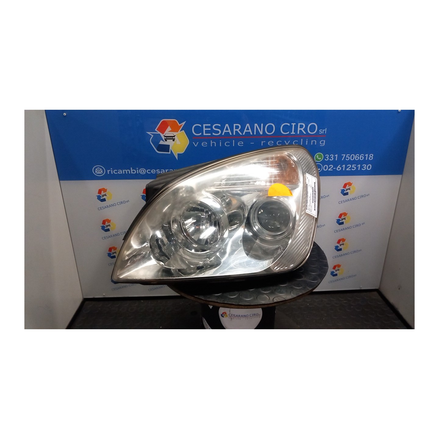 PROIETTORE SX. 004 KIA CARENS 2A SERIE (11/06-) D4EA 921011D020