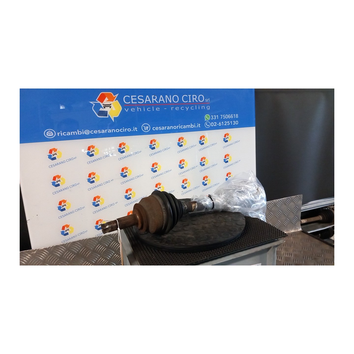 SEMIALBERO ANT. COMPL. SX. 030 FIAT BRAVO (3L) (01/07-03/10) 198A4000 51861636