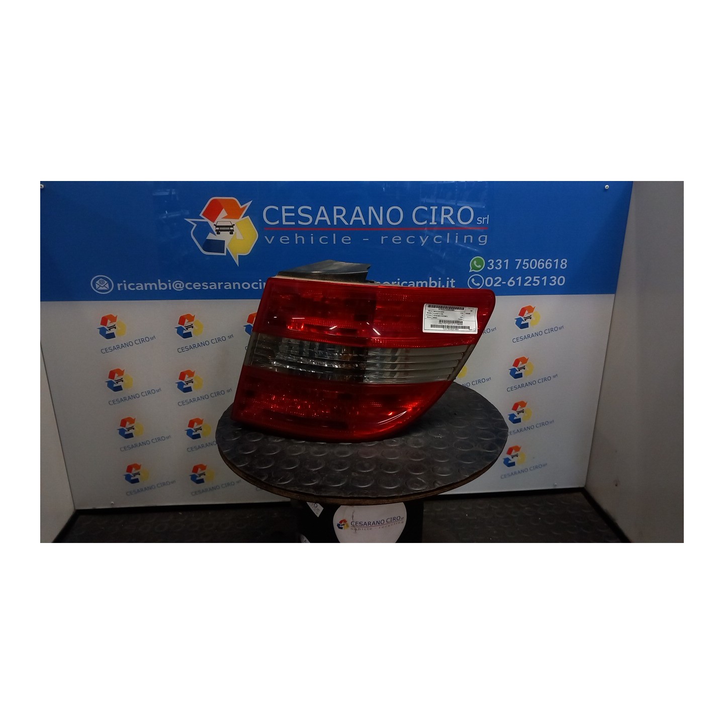 FANALE POST. PARTE EST. DX. 051 MERCEDES-BENZ CLASSE B (T245) (03/05-03/13) 266940 A1698202664