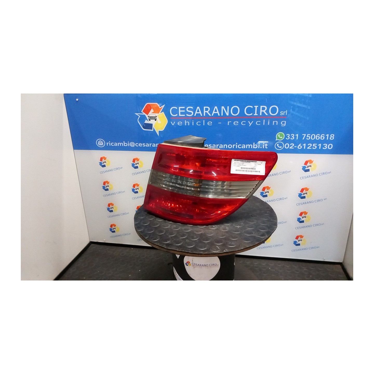FANALE POST. PARTE EST. DX. 051 MERCEDES-BENZ CLASSE B (T245) (03/05-03/13) 266940 A1698202664