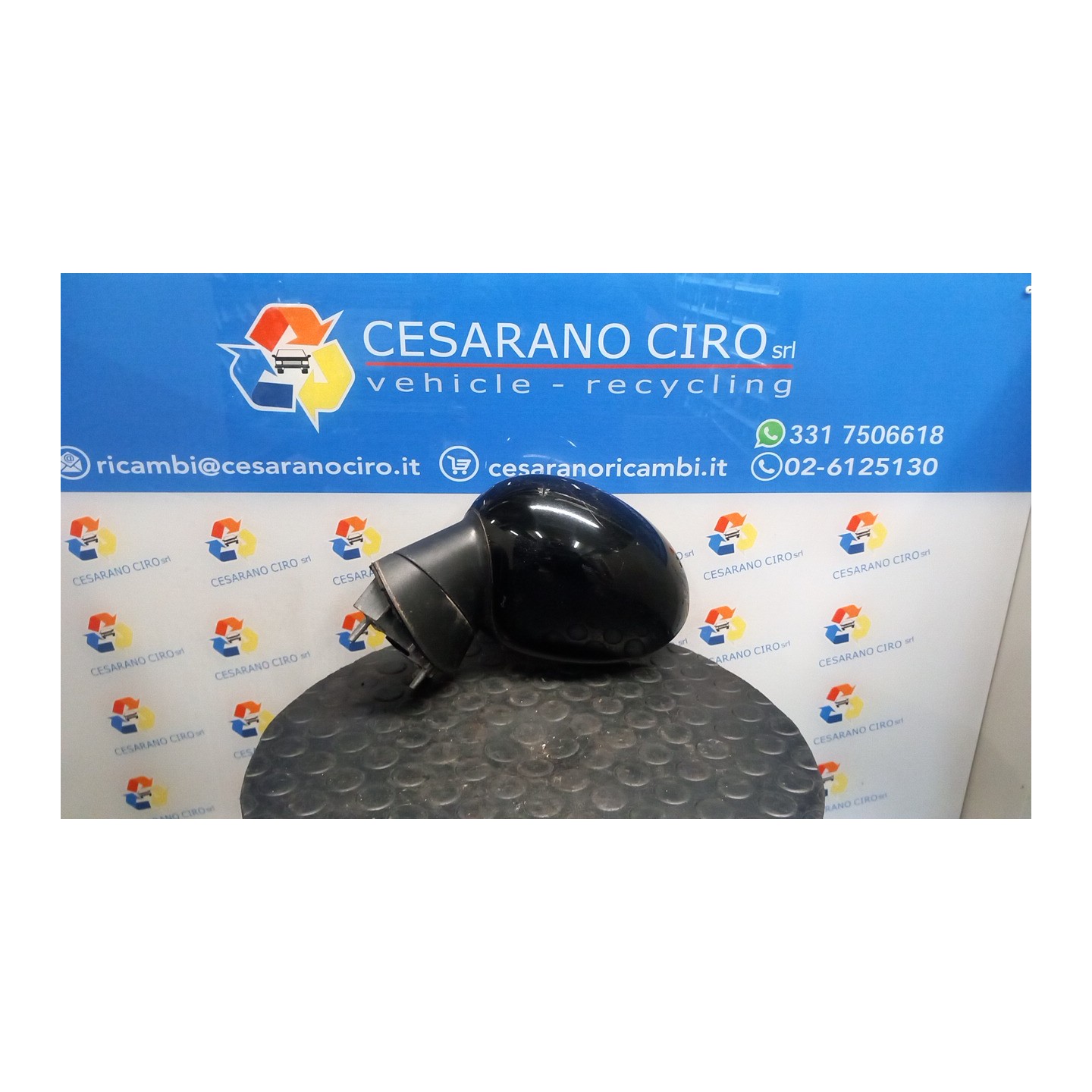 RETROVISORE EST. REGOLAZ. ELETTR. SX. 083 MINI MINI (R56) (08/06-08/10) N12B14A 51162755635