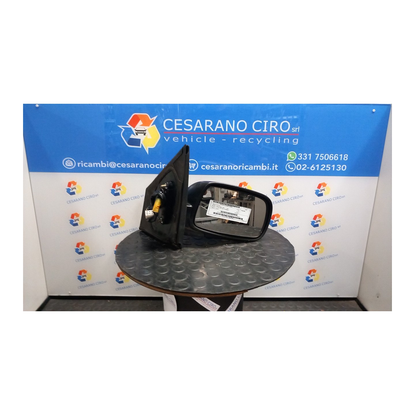 RETROVISORE EST. 12-02ELETTRICO DX. 059 TOYOTA YARIS (03/99-11/05)     (JPP) 1SZFE 8791052121