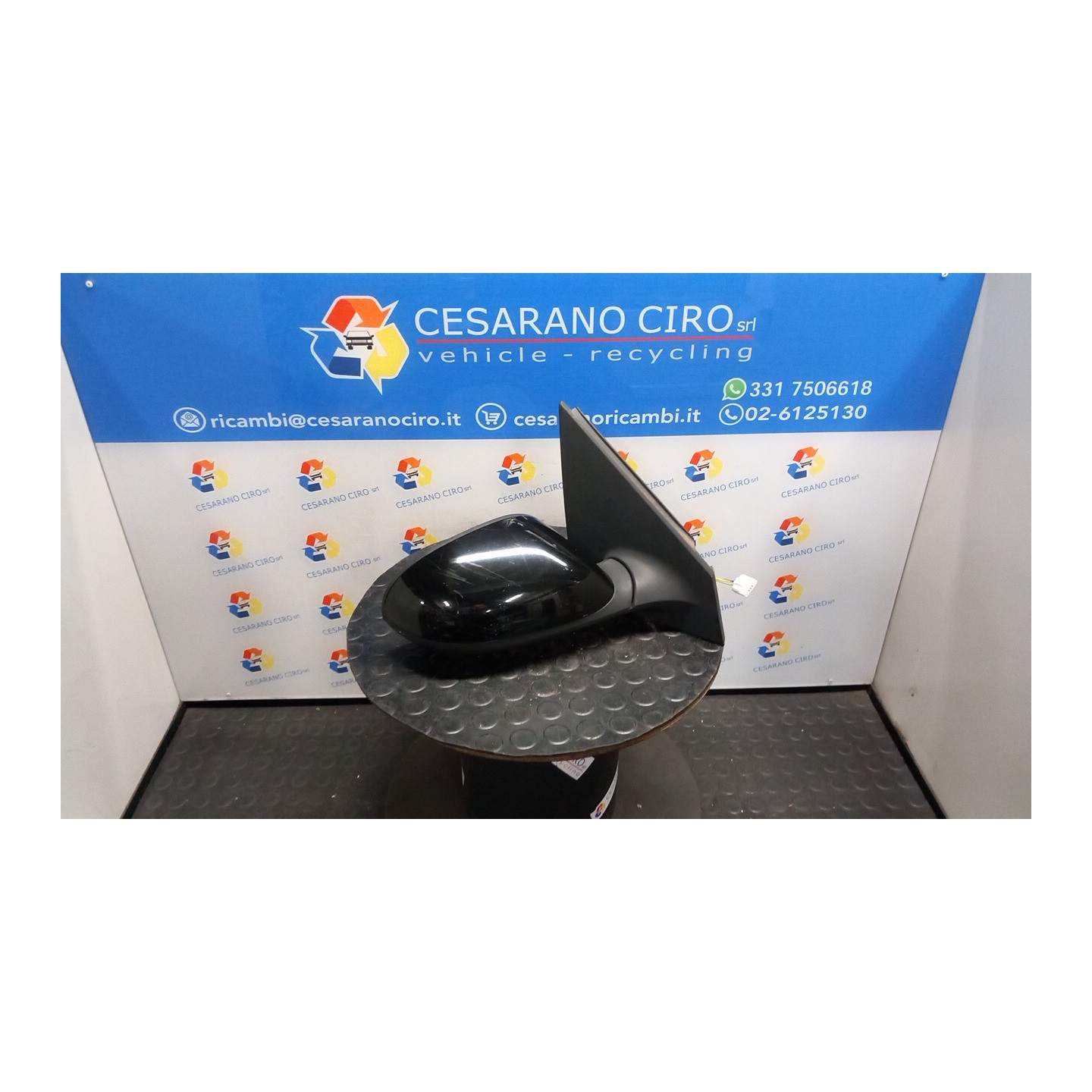 RETROVISORE EST. REGOLAZ. ELETTR. TERMICO,06/05 DX. 008 LANCIA YPSILON (TE) (06/03-09/06) 188A4000 735345129