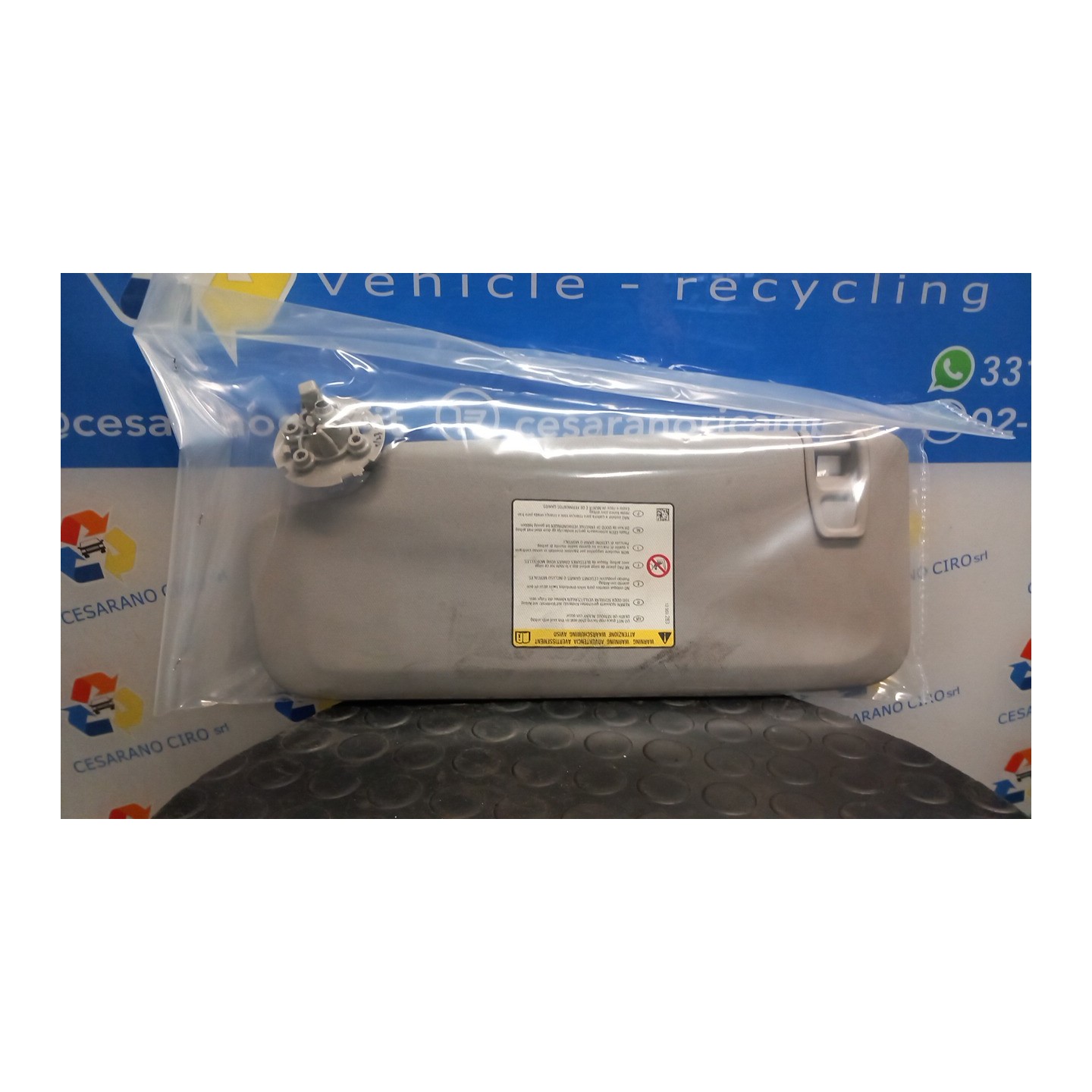 ALETTA PARASOLE PARABREZZA DX. 020 CHEVROLET (DAEWOO) CRUZE (J300) (04/09-12/14) F16D4 95384248