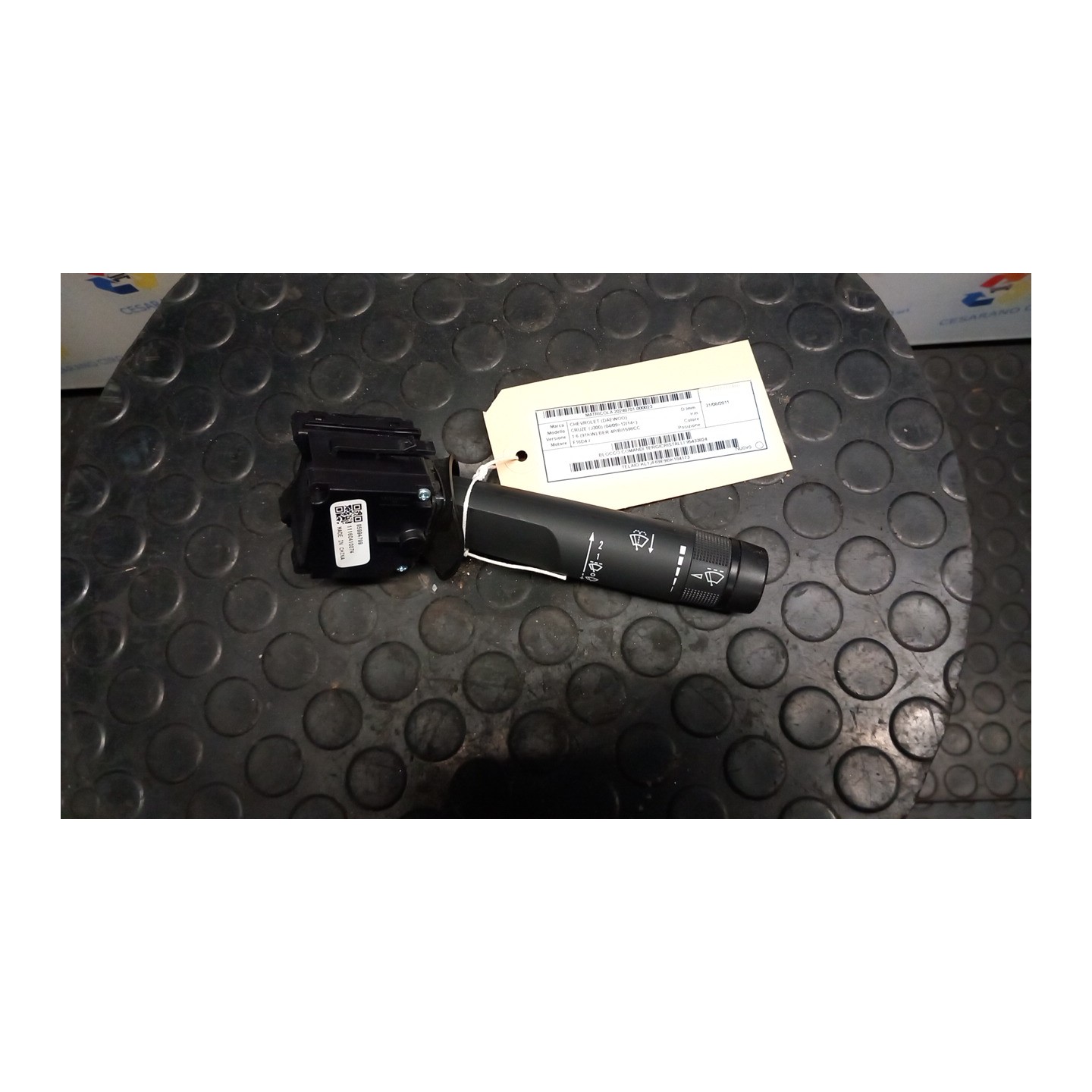 BLOCCO COMANDI TERGICRISTALLI 023 CHEVROLET (DAEWOO) CRUZE (J300) (04/09-12/14) F16D4 95433824