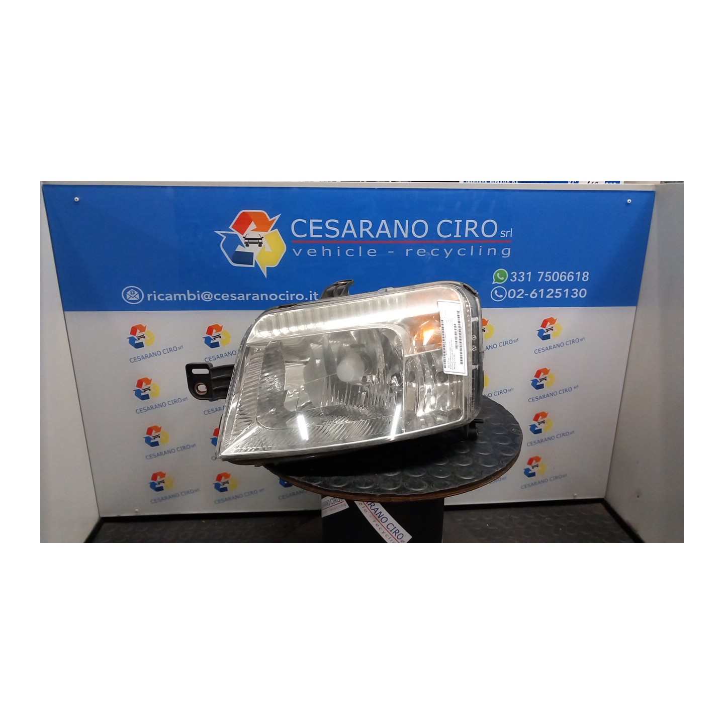 PROIETTORE SX. 033 FIAT PANDA (2Q) (09/03-12/10) 187A1000 51867677