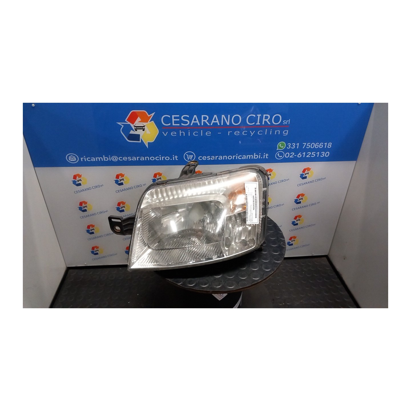PROIETTORE SX. 033 FIAT PANDA (2Q) (09/03-12/10) 187A1000 51867677