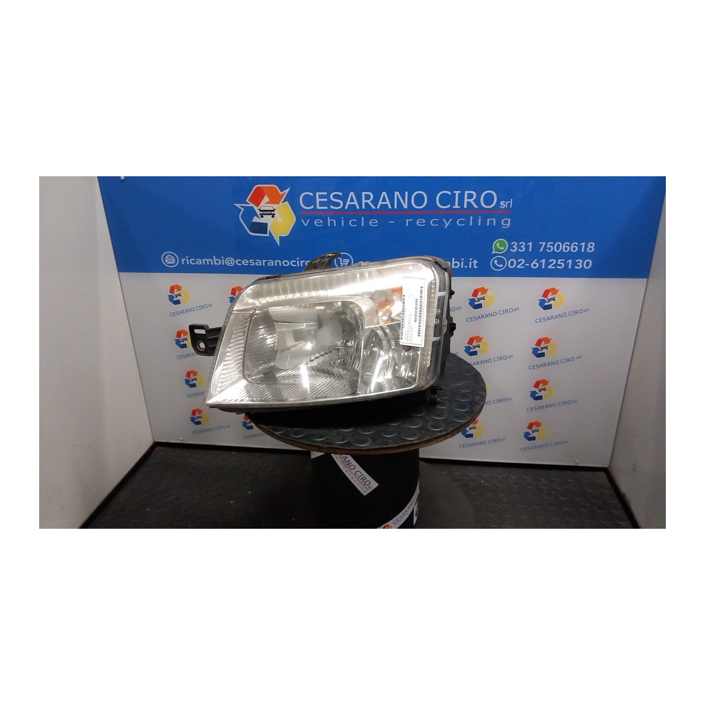 PROIETTORE SX. 033 FIAT PANDA (2Q) (09/03-12/10) 187A1000 51867677