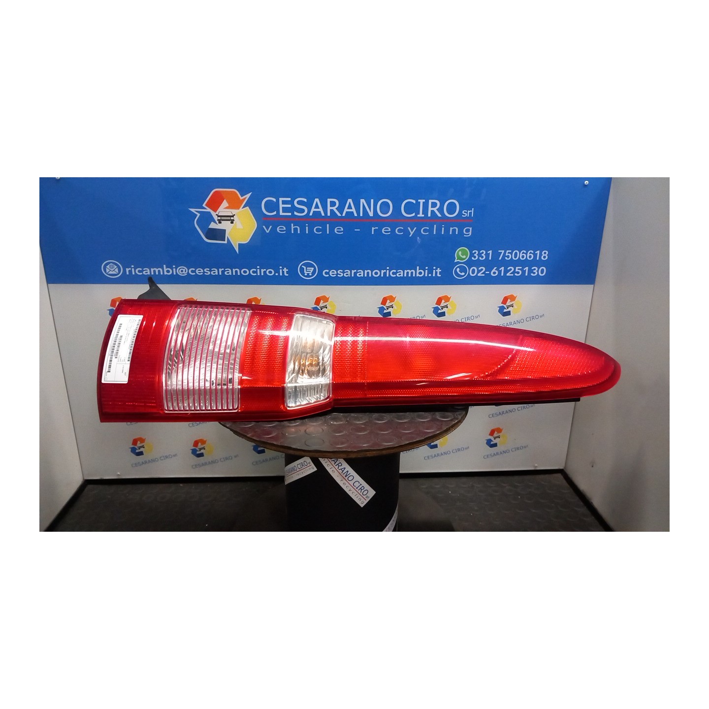 FANALE POST. DX. 034 FIAT PANDA (2Q) (09/03-12/10) 187A1000 51763006
