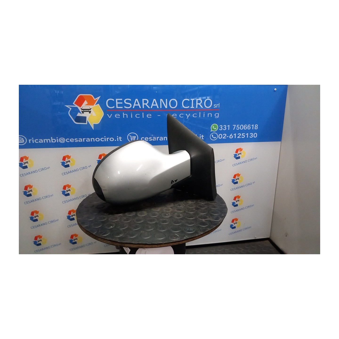 RETROVISORE EST. DX. 039 RENAULT TWINGO 2A SERIE (06/07-02/12) D7FA8 7701067333