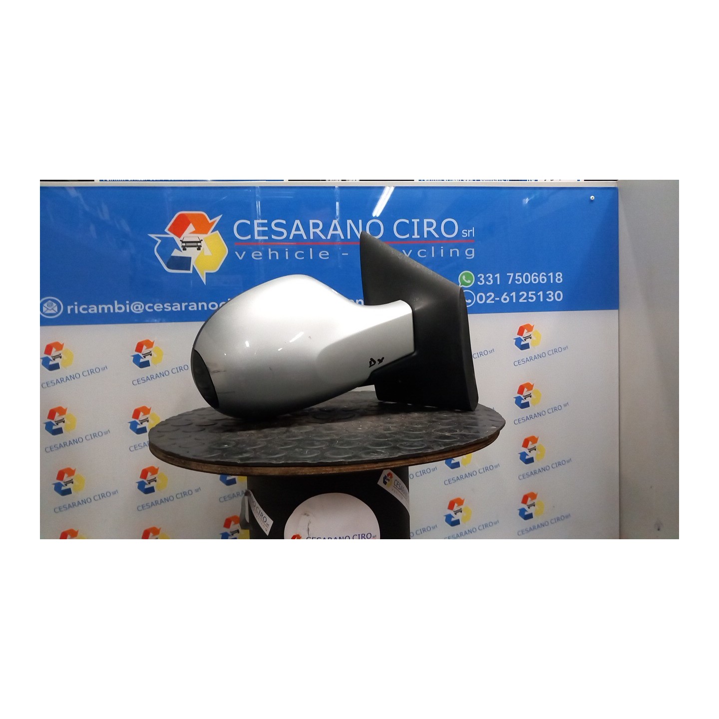 RETROVISORE EST. DX. 039 RENAULT TWINGO 2A SERIE (06/07-02/12) D7FA8 7701067333
