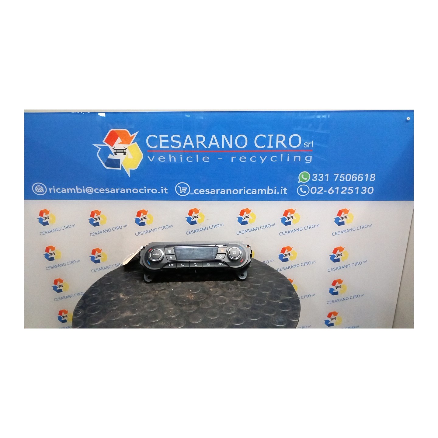 BLOCCO COMANDO CLIMATIZZAZIONE C/A/C A DOPPIO CONTR.TEMP AUTO 043 FORD FOCUS (CB8) (02/11-11/15) T1DA 1806121