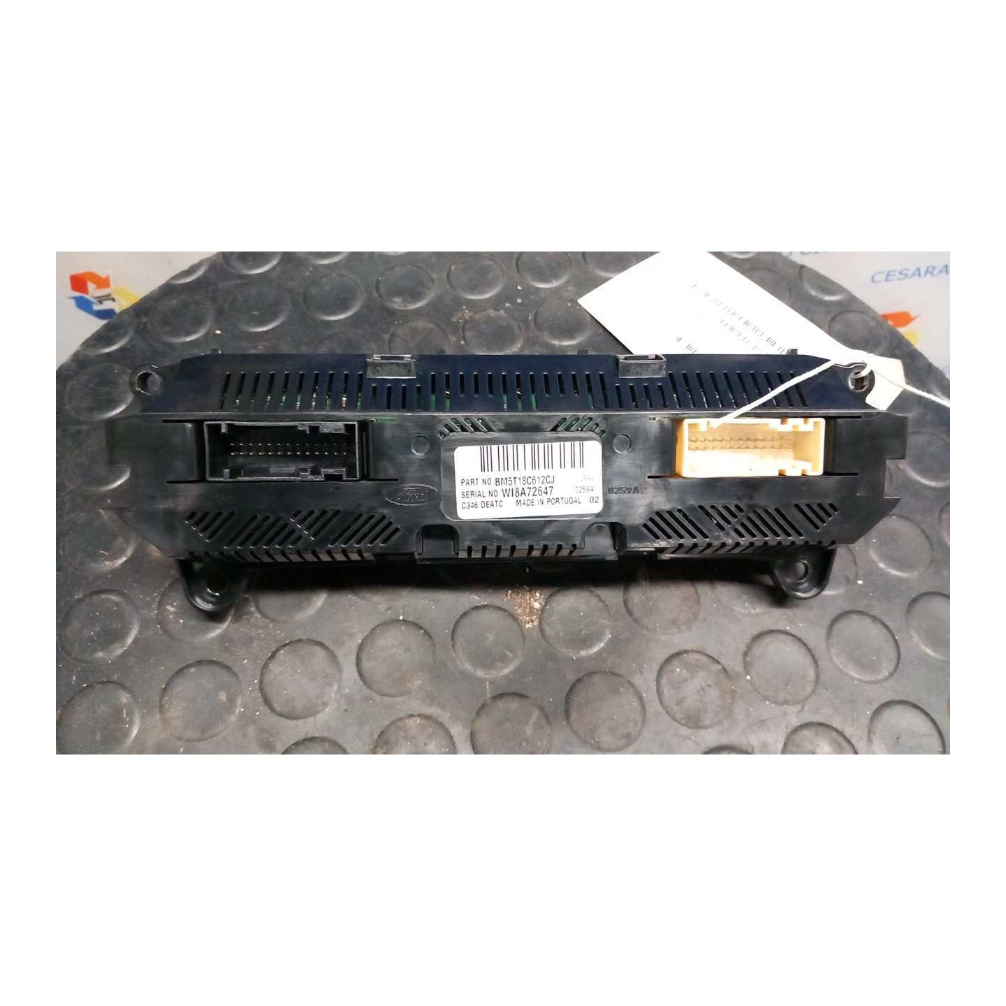 BLOCCO COMANDO CLIMATIZZAZIONE C/A/C A DOPPIO CONTR.TEMP AUTO 043 FORD FOCUS (CB8) (02/11-11/15) T1DA 1806121