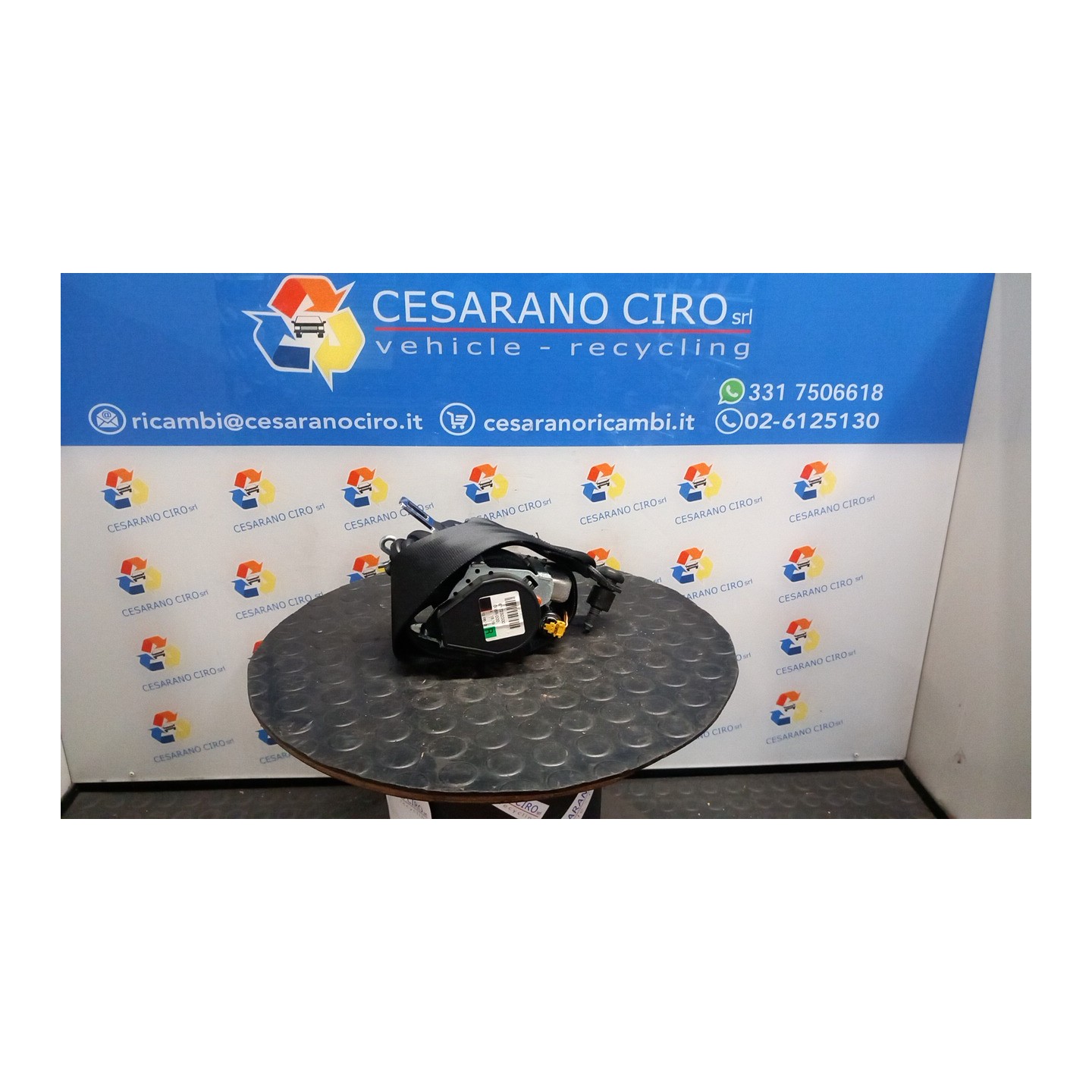 CINTURA DI SICUREZZA ANT. DX. 046 FORD FOCUS (CB8) (02/11-11/15) T1DA 1706809