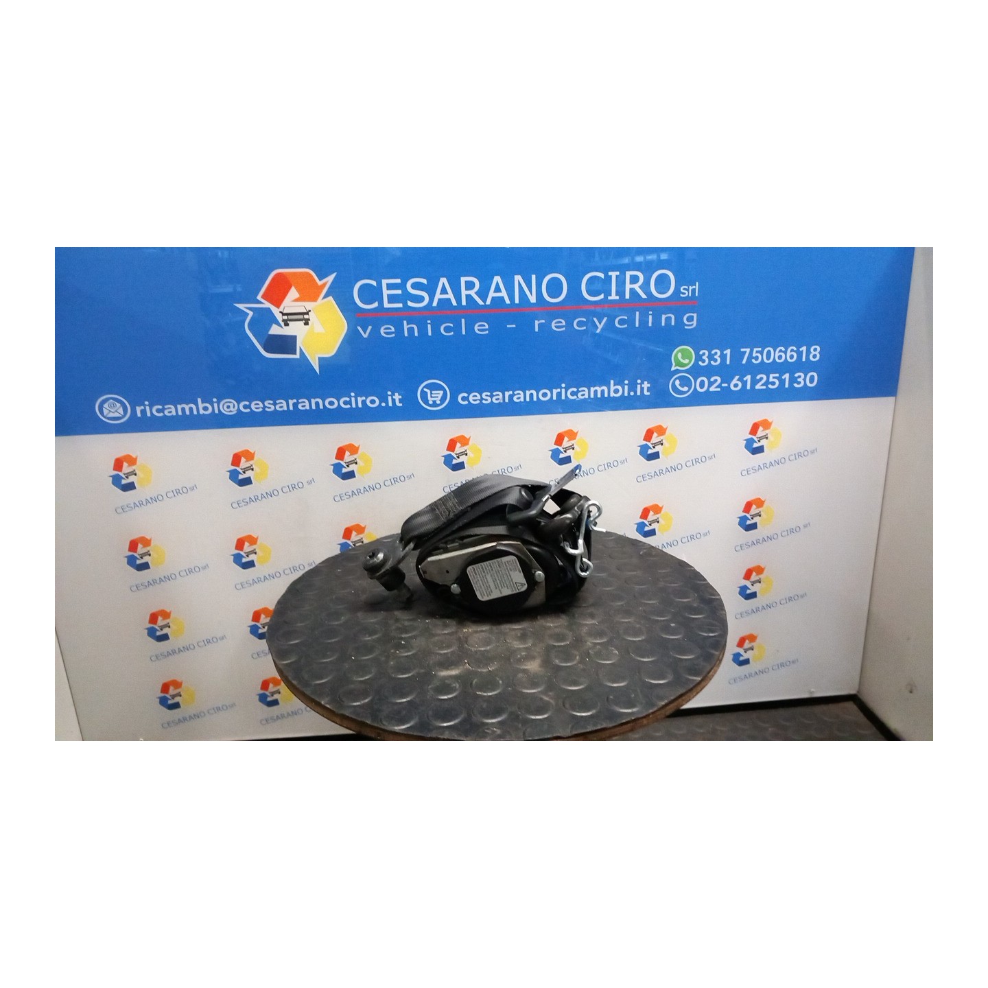 CINTURA DI SICUREZZA ANT. DX. 046 FORD FOCUS (CB8) (02/11-11/15) T1DA 1706809
