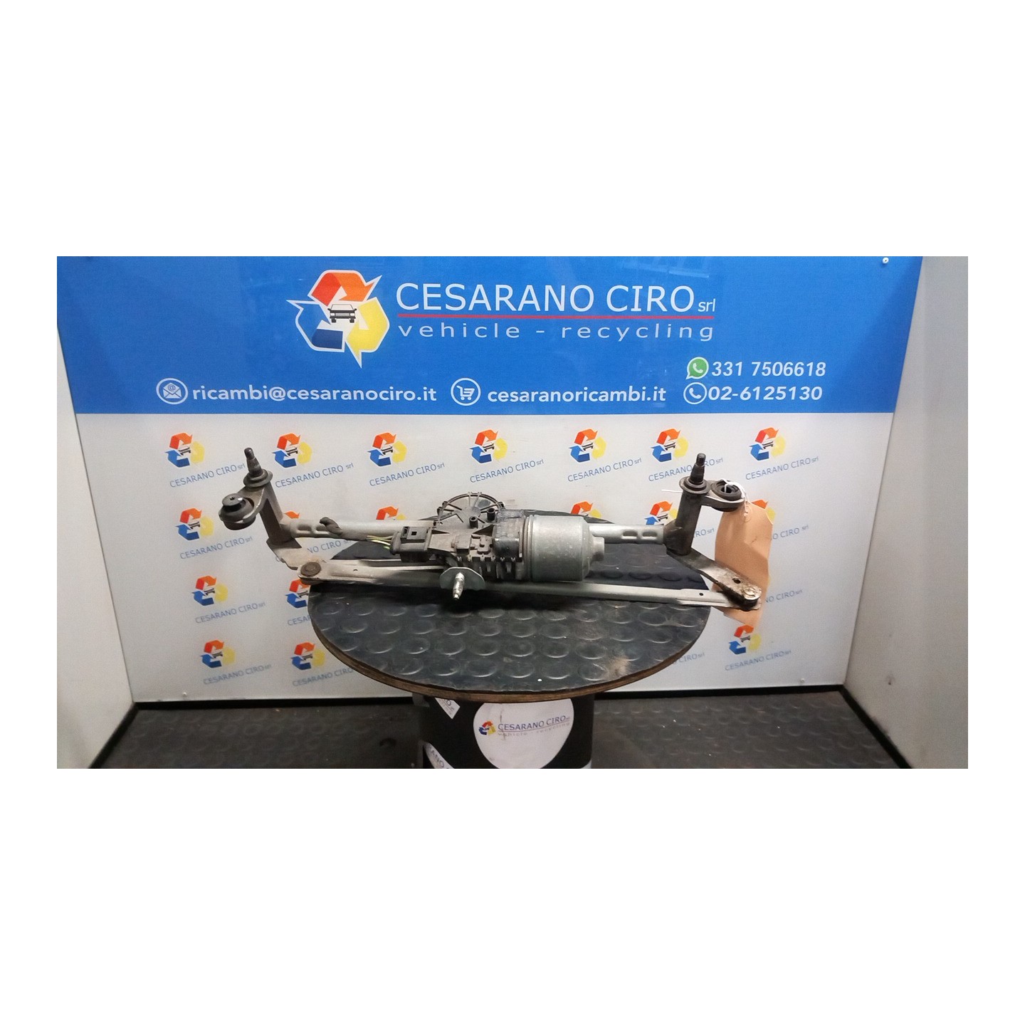 MECCANISMO TERGIPARABREZZA CON MOTORINO 087 VOLKSWAGEN POLO (6R) (05/09-10/14) CGG 6R1955023C