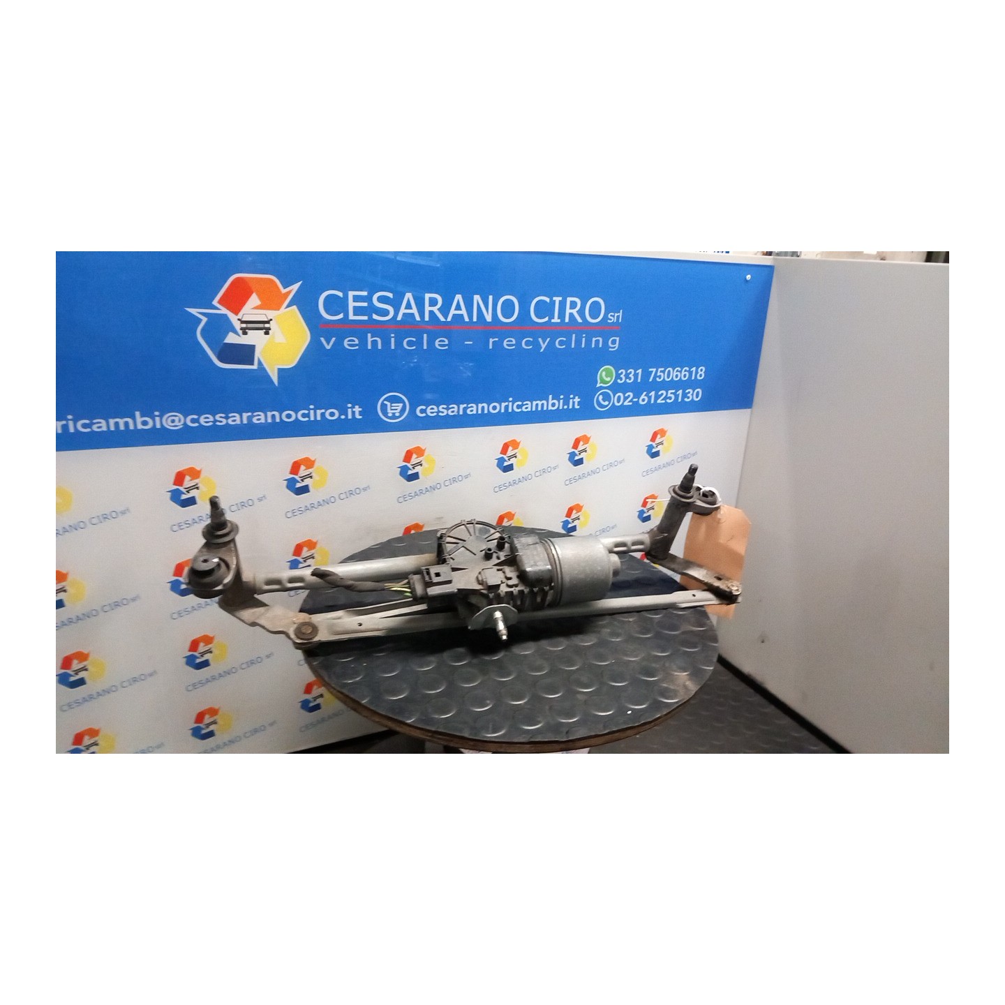 MECCANISMO TERGIPARABREZZA CON MOTORINO 087 VOLKSWAGEN POLO (6R) (05/09-10/14) CGG 6R1955023C