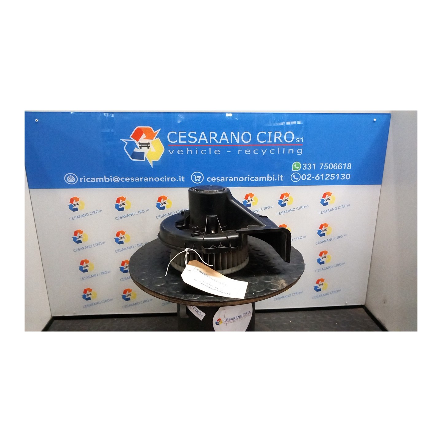 MOTORINO VENTILAZIONE ABITACOLO 12/2010- 088 VOLKSWAGEN POLO (6R) (05/09-10/14) CGG 6Q1819015J