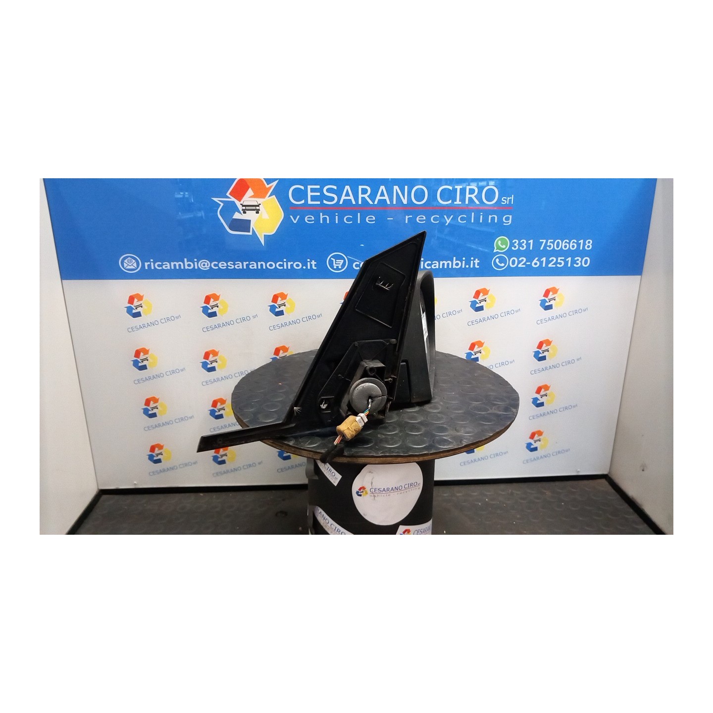 RETROVISORE EST. REGOLAZ. ELETTR. TERMICO DX. 096 MITSUBISHI COLT (06/04-12/09) 639939 7632A164