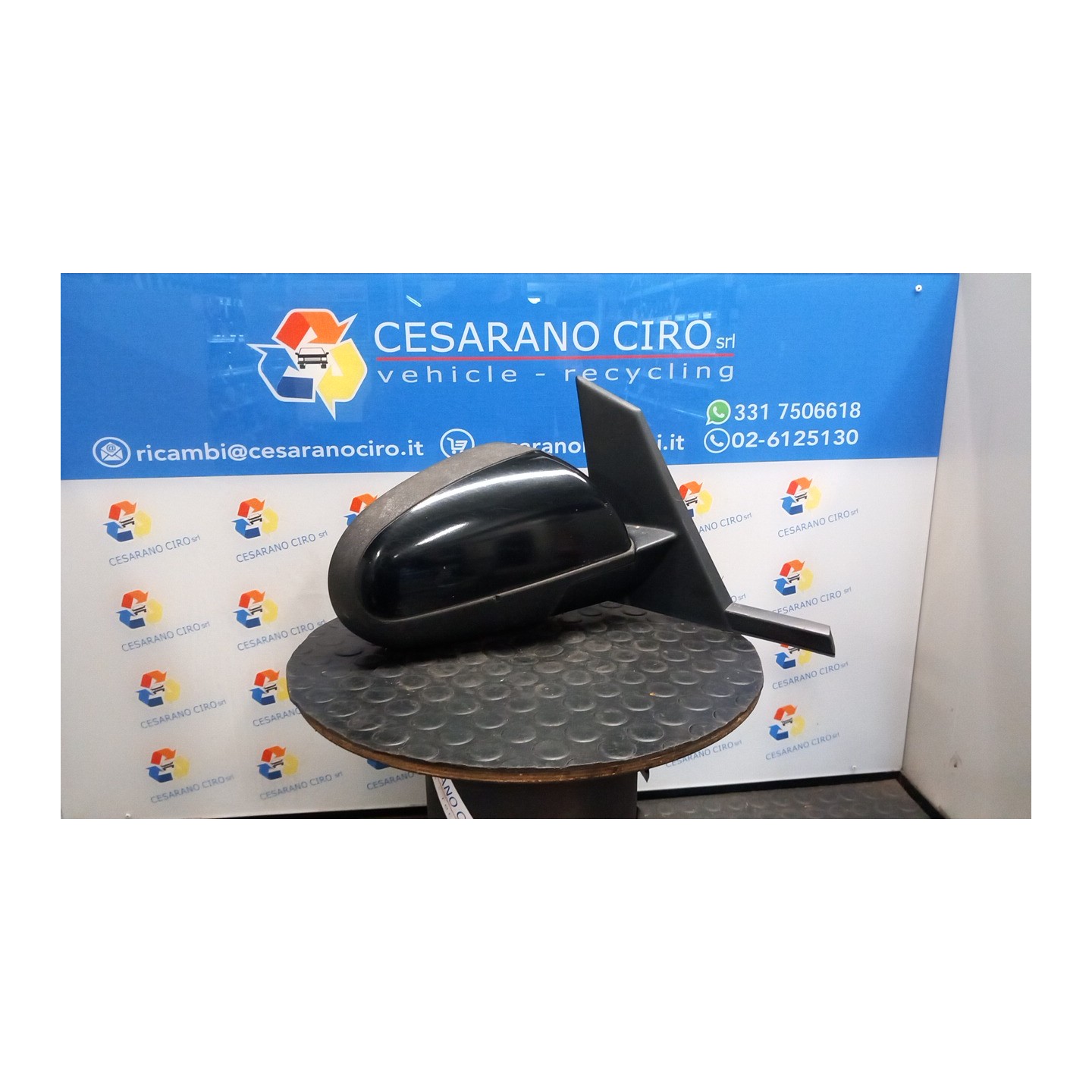 RETROVISORE EST. REGOLAZ. ELETTR. TERMICO DX. 096 MITSUBISHI COLT (06/04-12/09) 639939 7632A164
