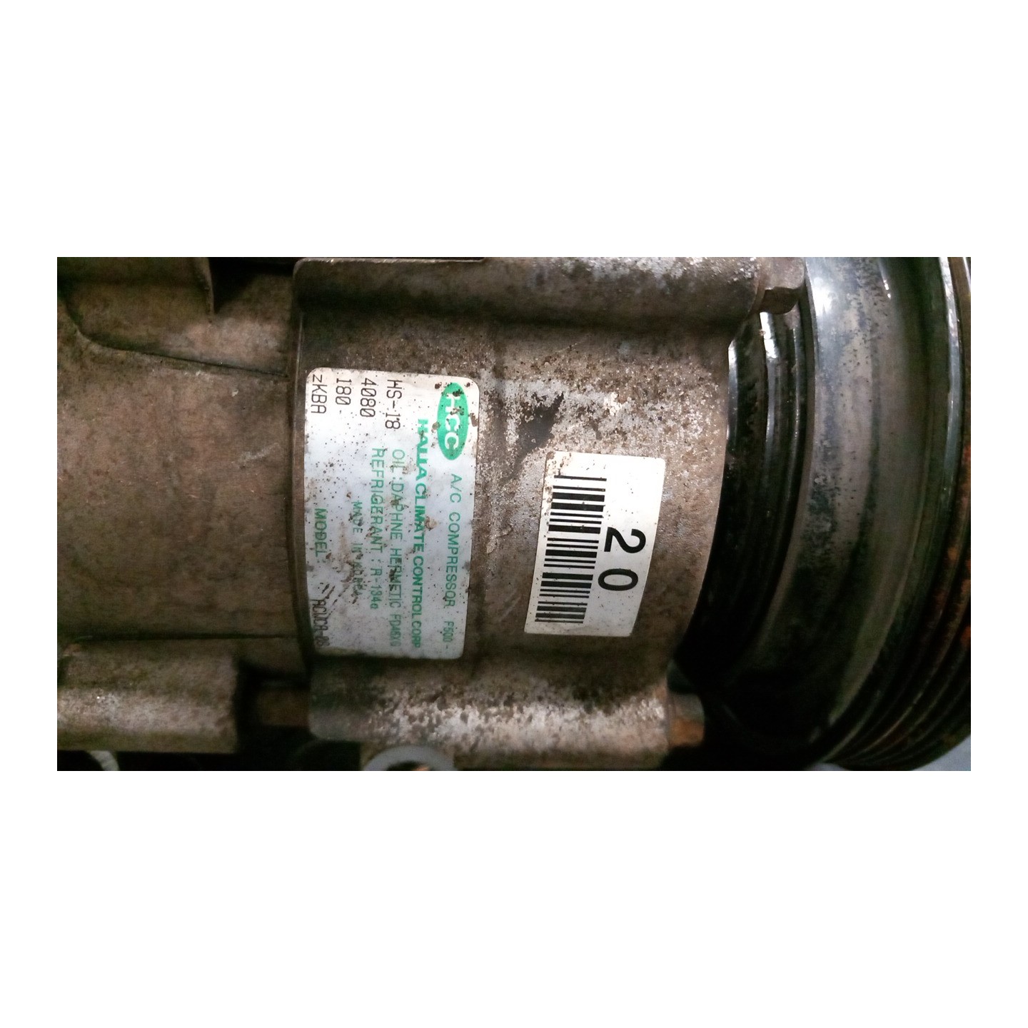 COMPRESSORE A/C 080 HYUNDAI TERRACAN (12/01-12/07) J3 97610H1021