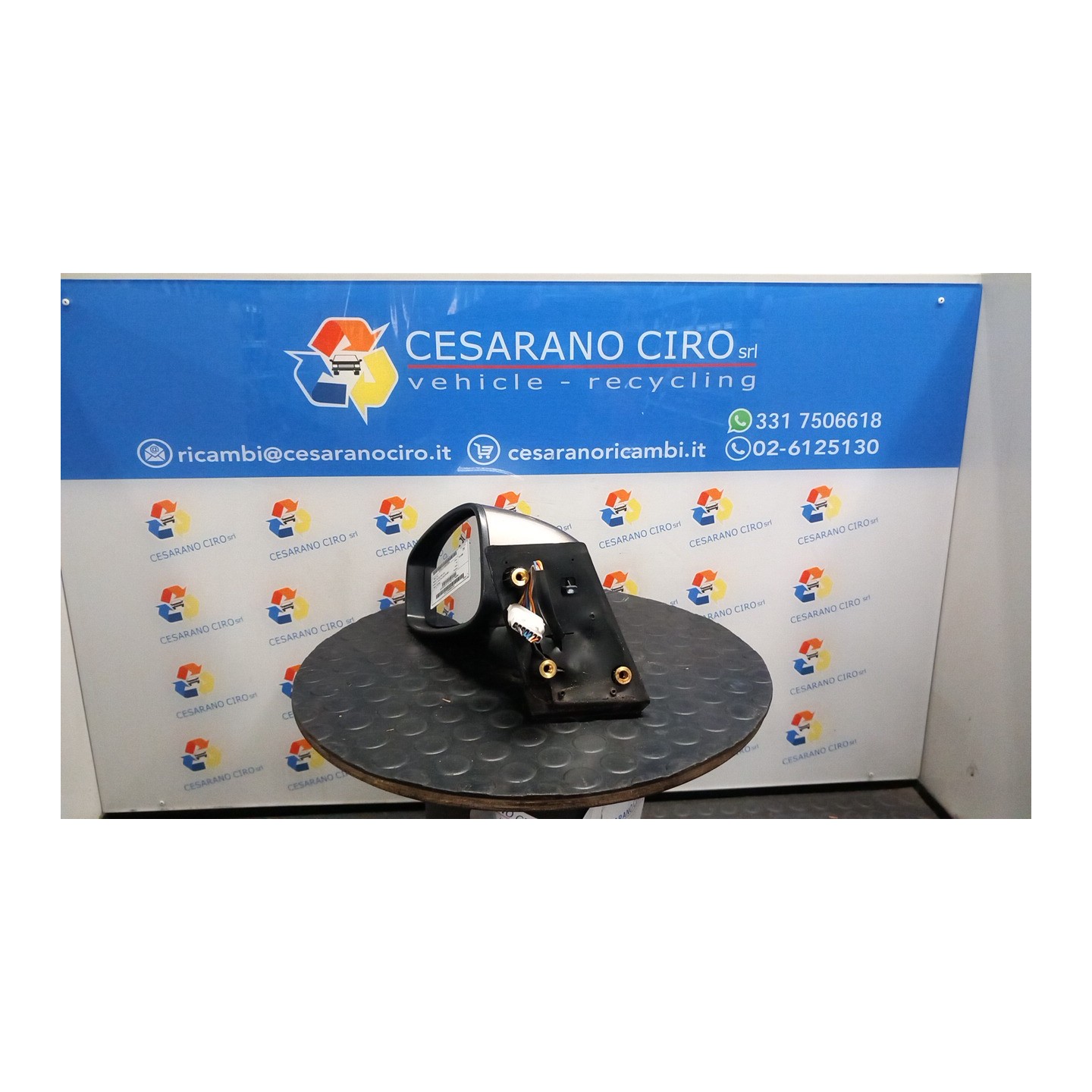 RETROVISORE EST. ELETTRICO SX. 090 FIAT IDEA (2S) (10/03-12/10) 843A1000 735400384